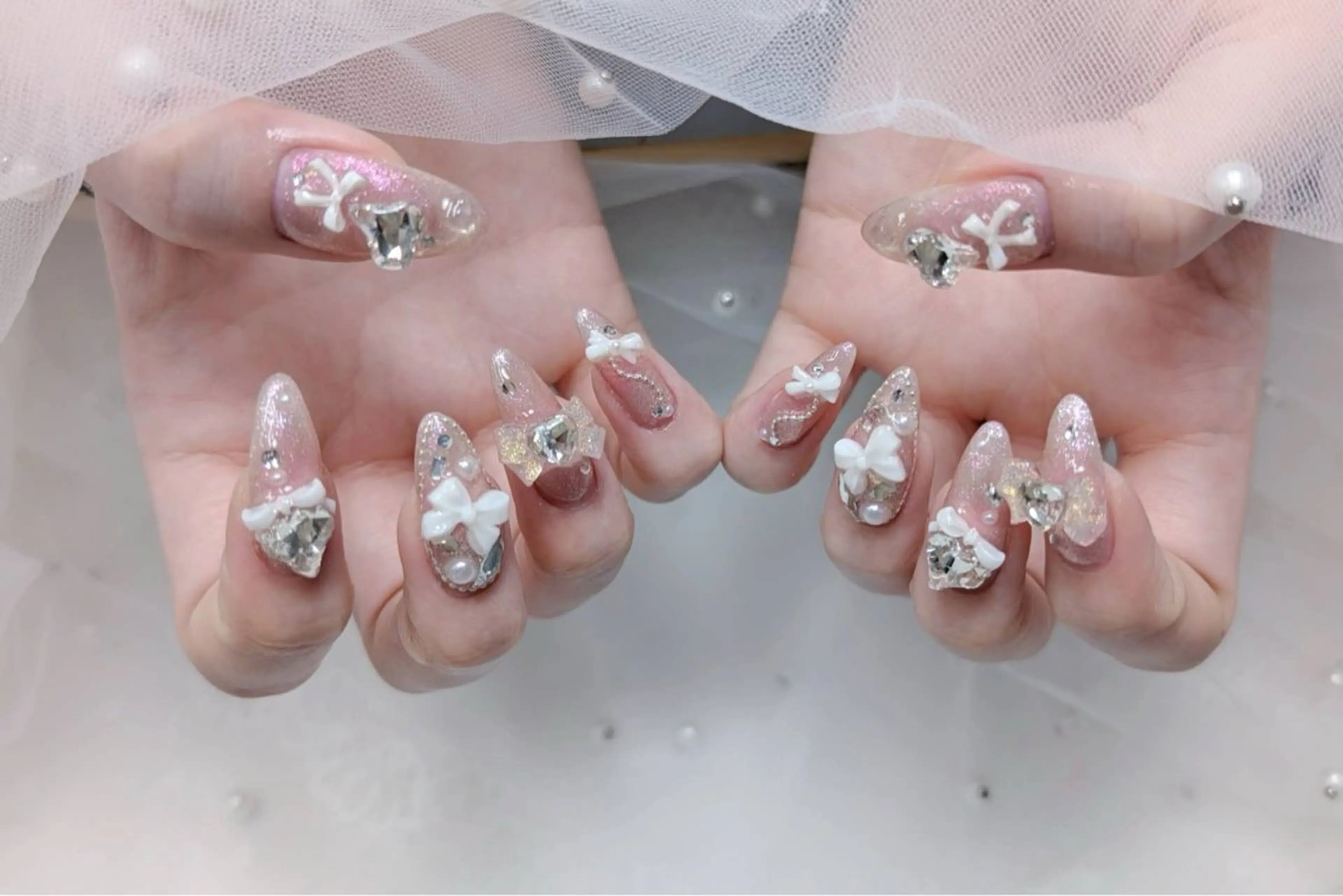 ネイル ハンドネイル ╹◡╹Mimoミモ Eye&Nailのマツエク・マツパデザイン