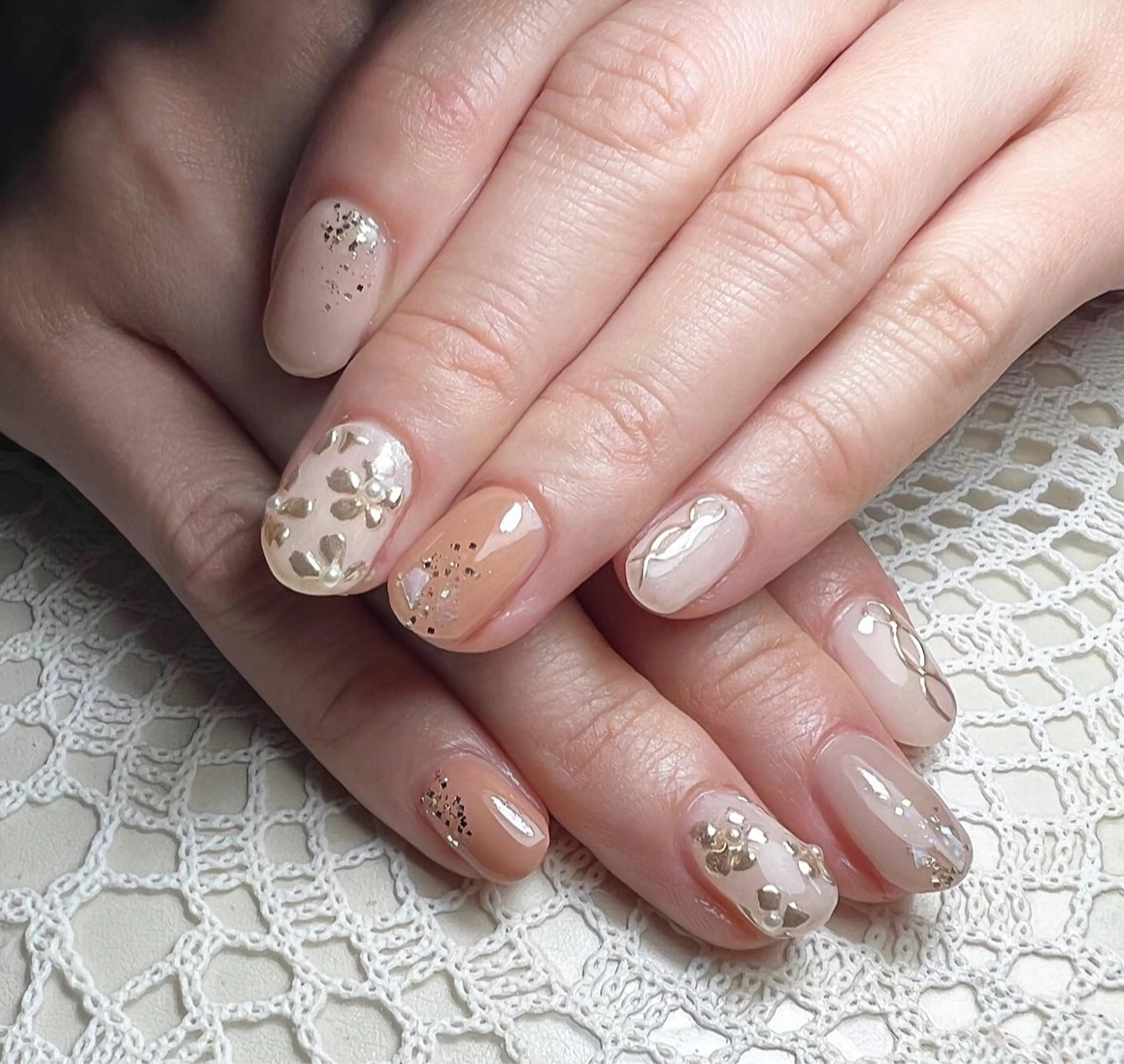 ネイル アートネイル ミラーネイル ハンドネイル hills nail /Asukaのネイルデザイン