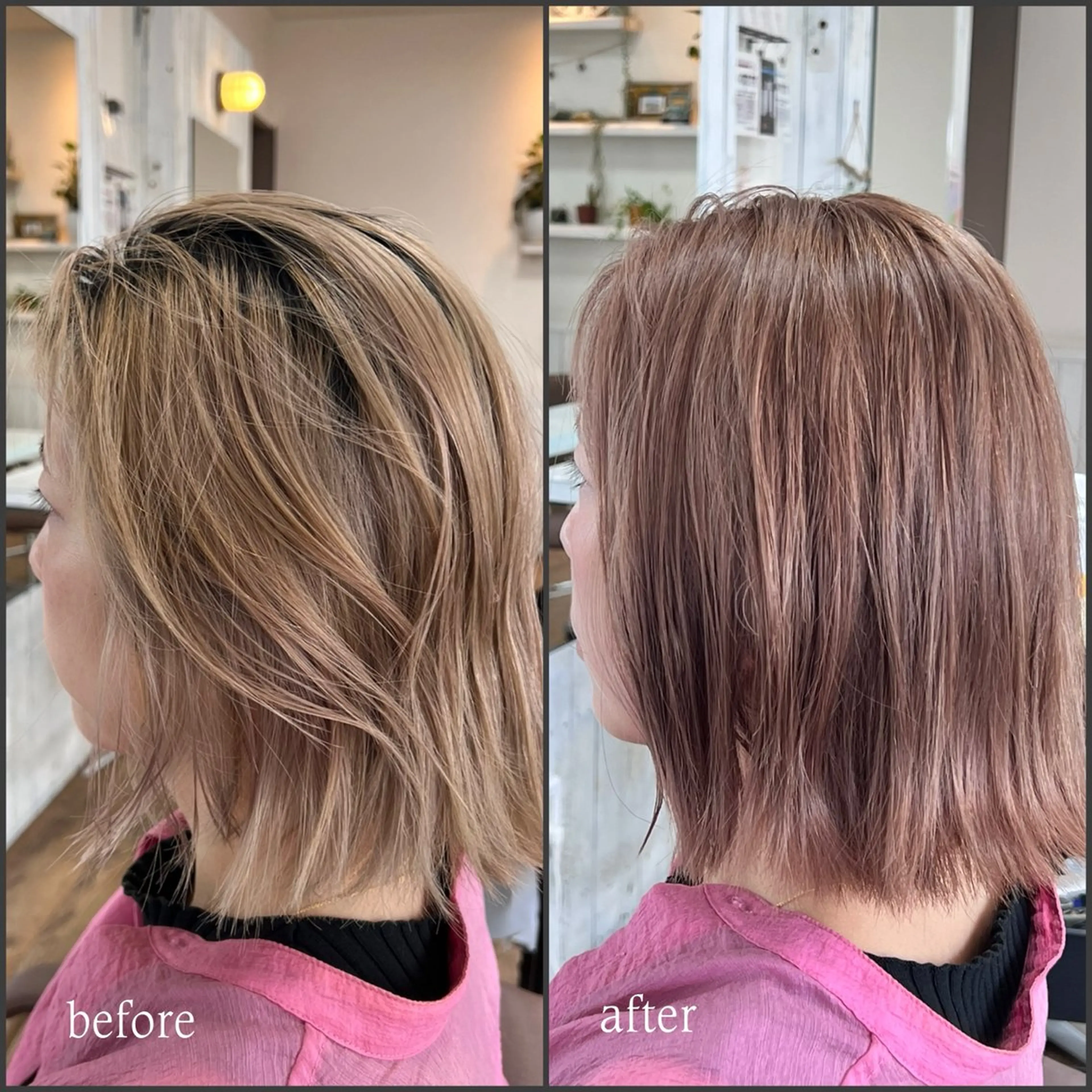 ミディアム kokua hair design／大西のヘアスタイル