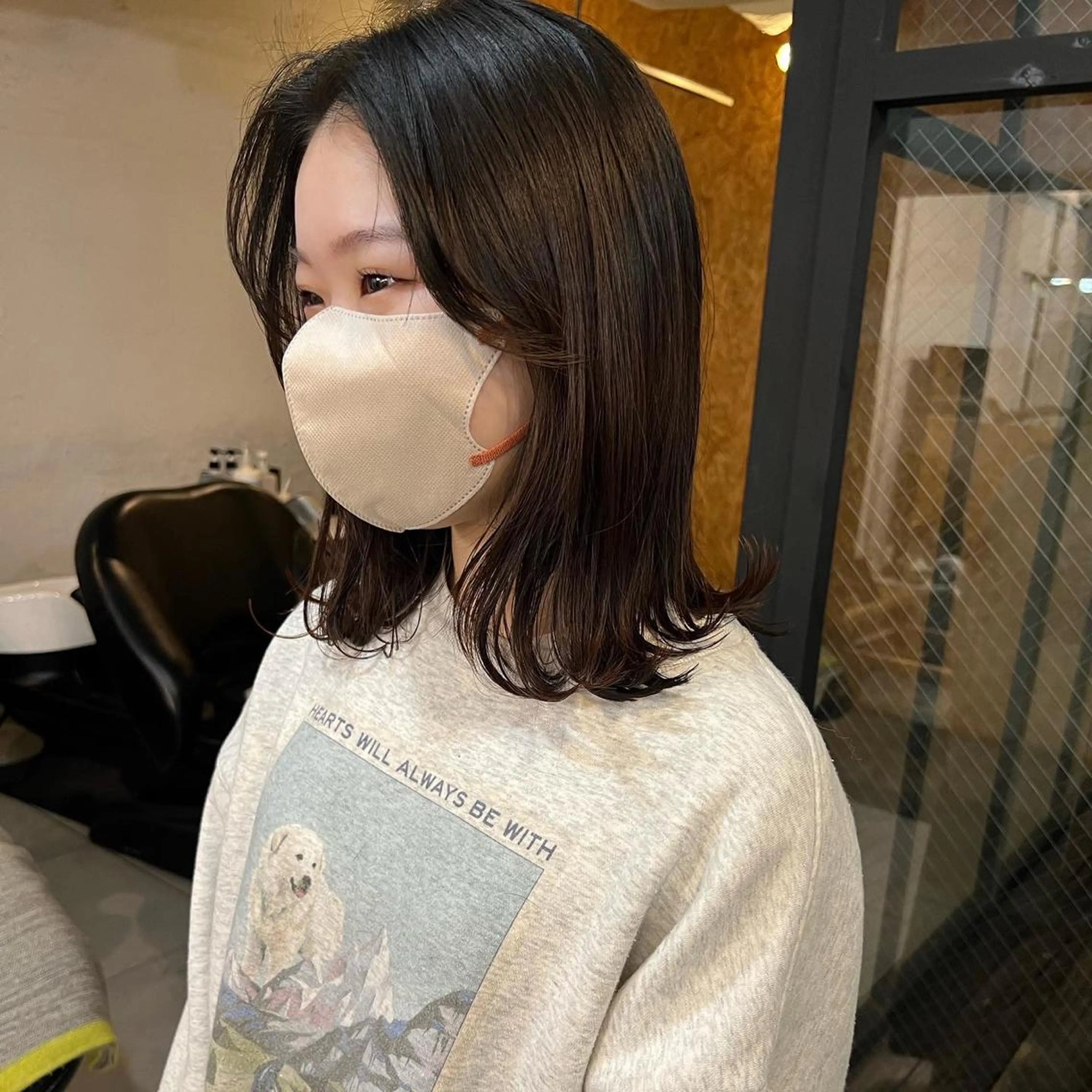 ミディアム 🍃透明感スタイル ｙｕ-ｋａ🍃のヘアスタイル