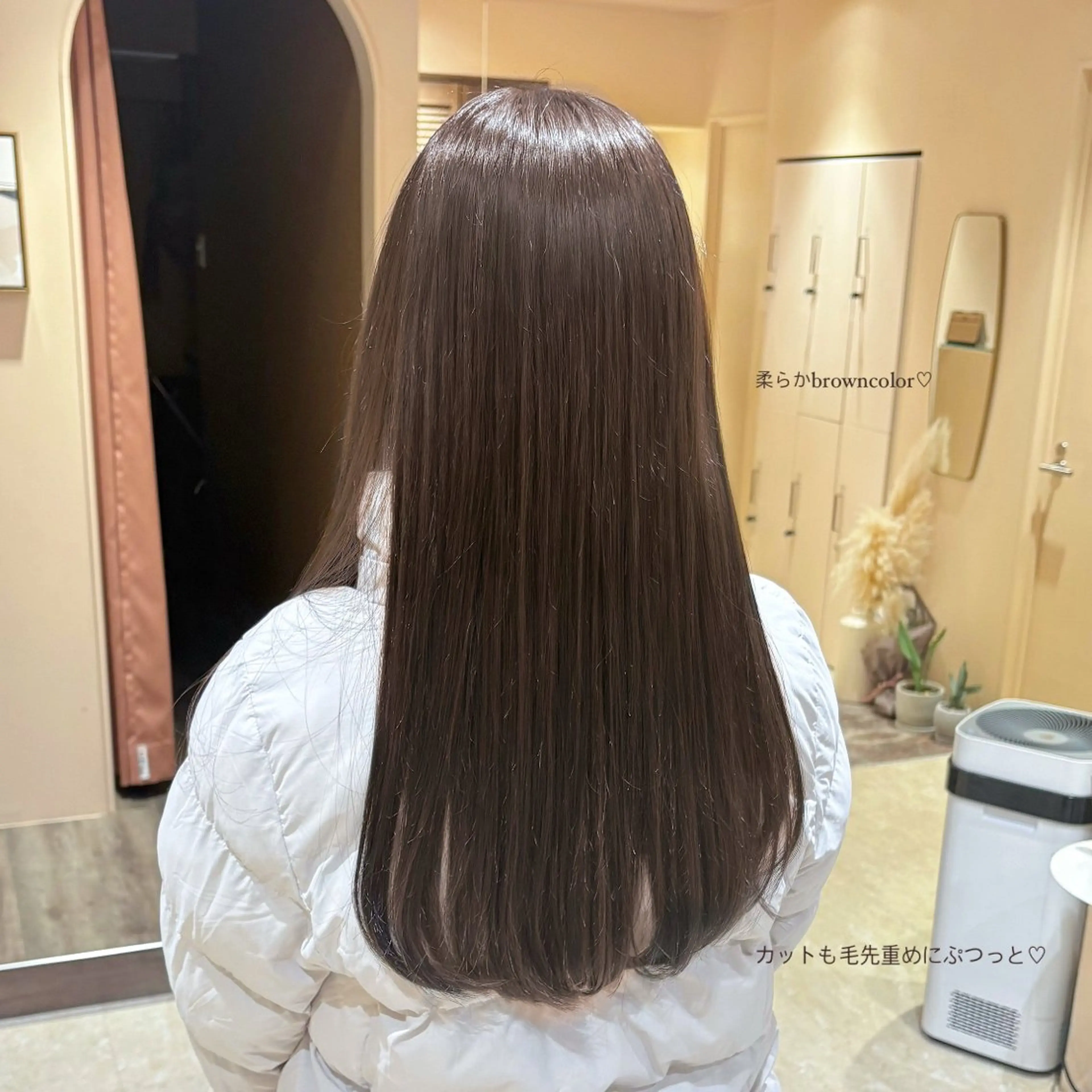 ロング カラー 透明感カラー coyumi / 𝘦 𝘮 𝘶のヘアスタイル