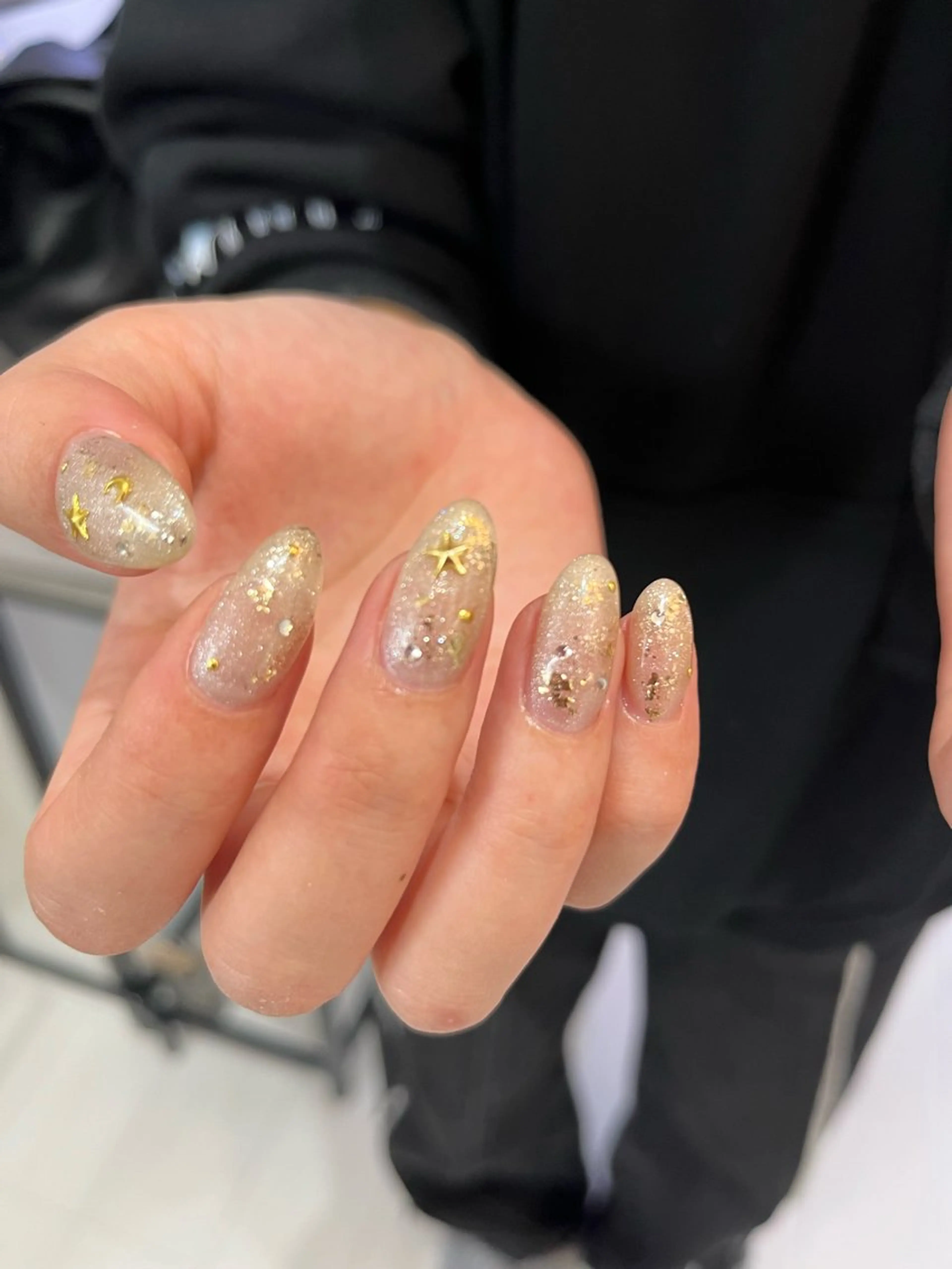 ネイル Ray. ちゅるん系ニュアンスのネイルデザイン