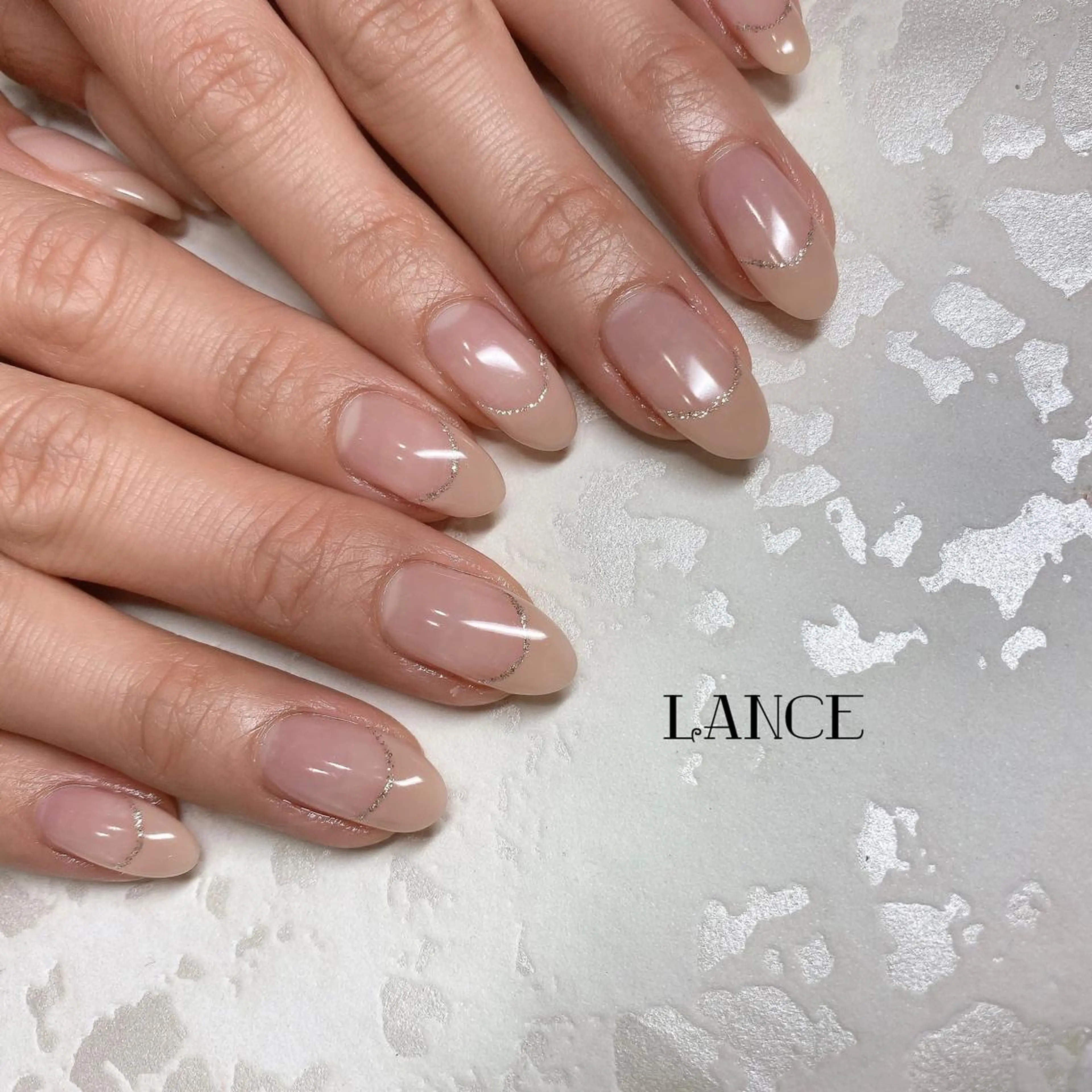 ミディアム ハンドネイル Lance nailのネイルデザイン