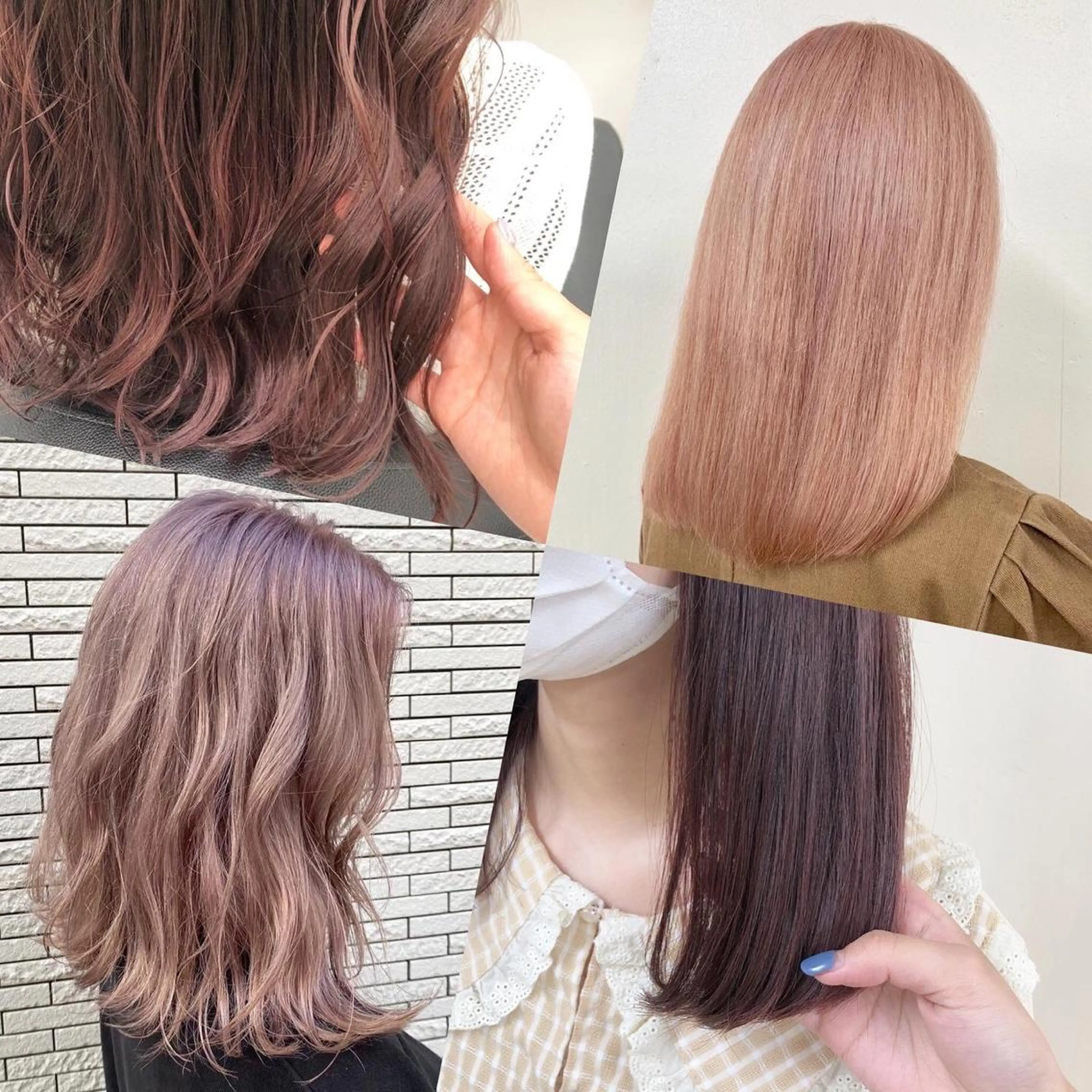 ロング カラー 暖色🩷透明感カラー ♡Maika♡のヘアスタイル