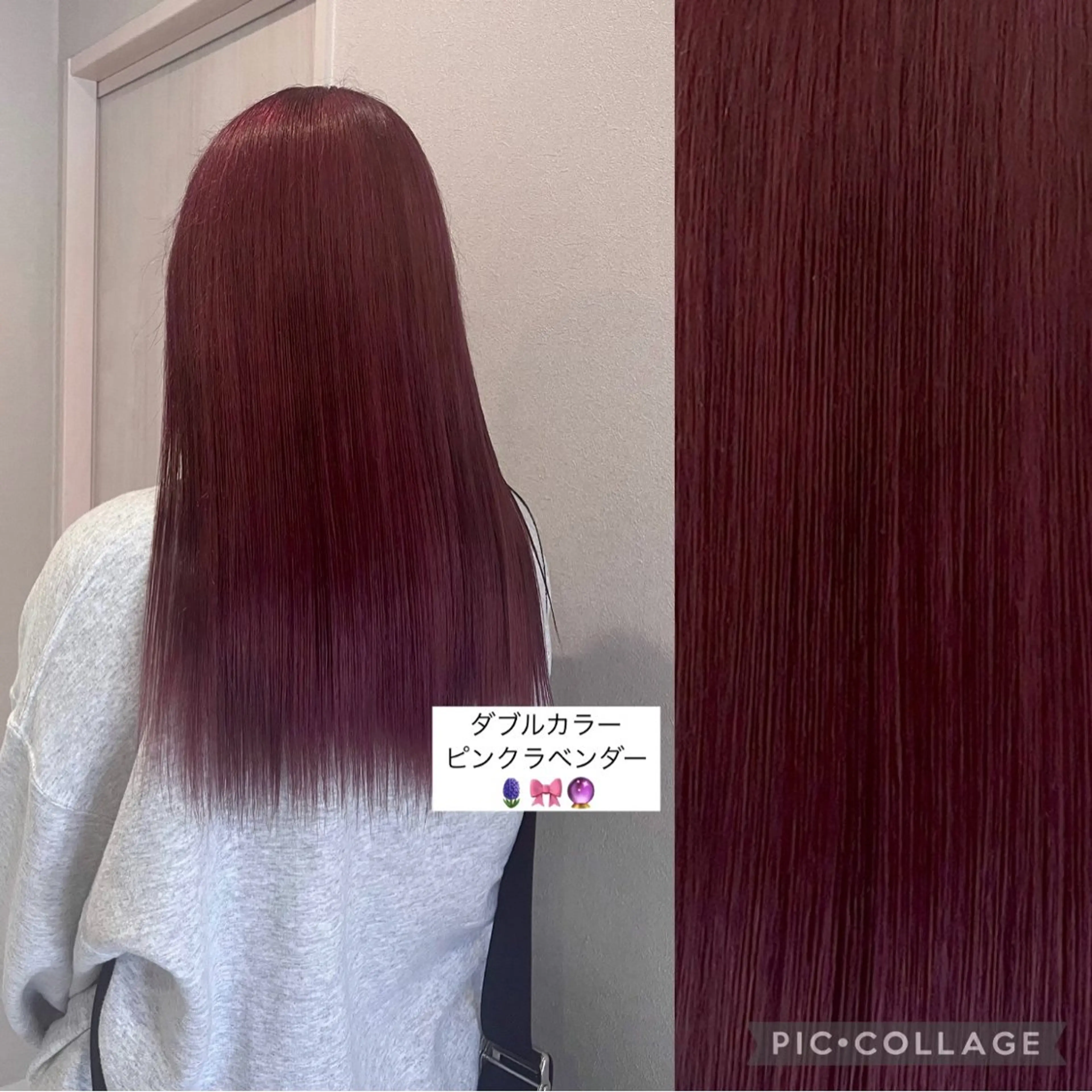 ロング ピンクラベンダー ヘアカラー c.key所属・🌺c.key /スタイリスト/内多のヘアスタイル