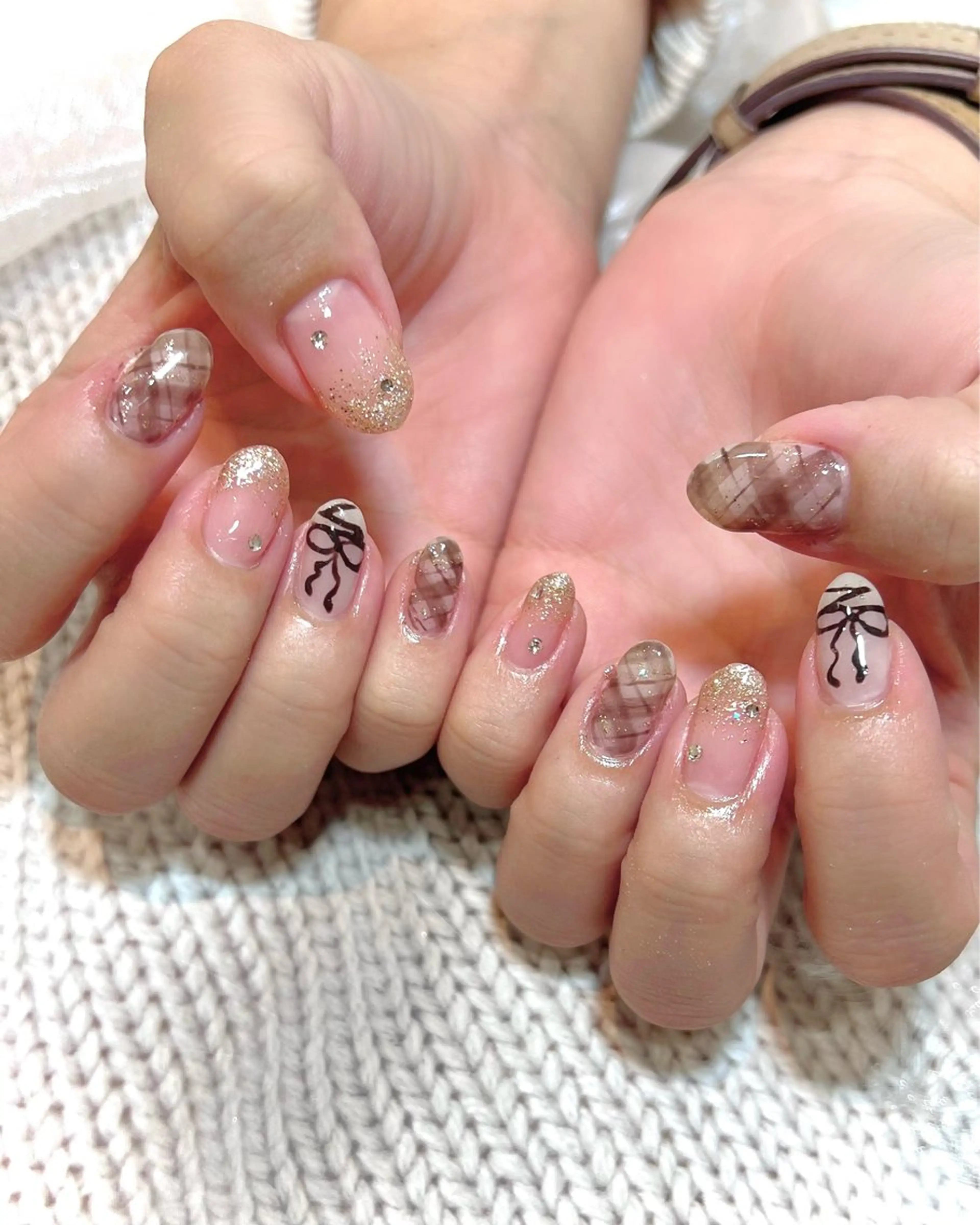 ネイル ハンドネイル 梅津 郁美のネイルデザイン