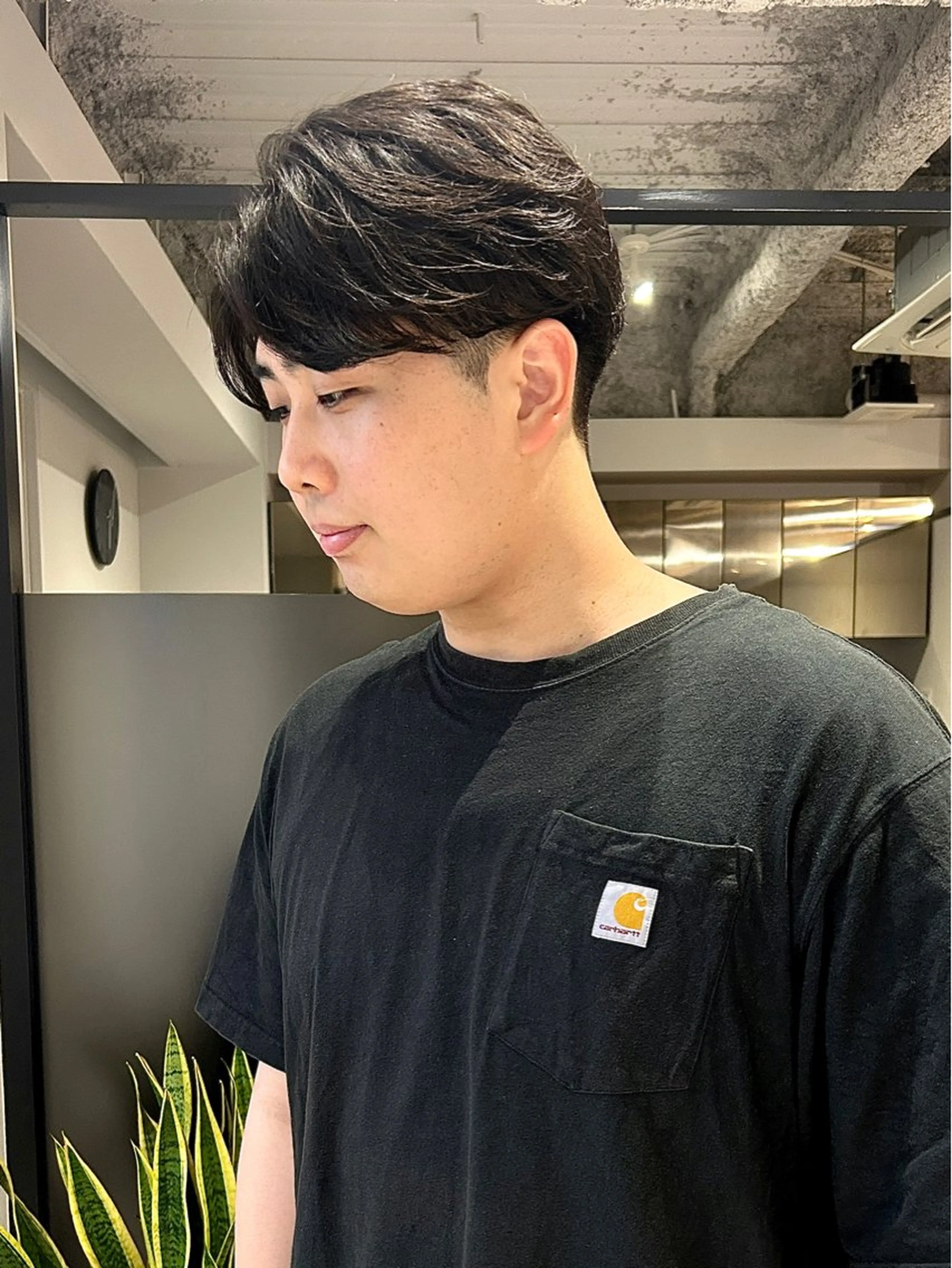 ショート ベリーショート ショートヘア カット パーマ メンズパーマ/メンズ カット/伊藤　げんのヘアスタイル