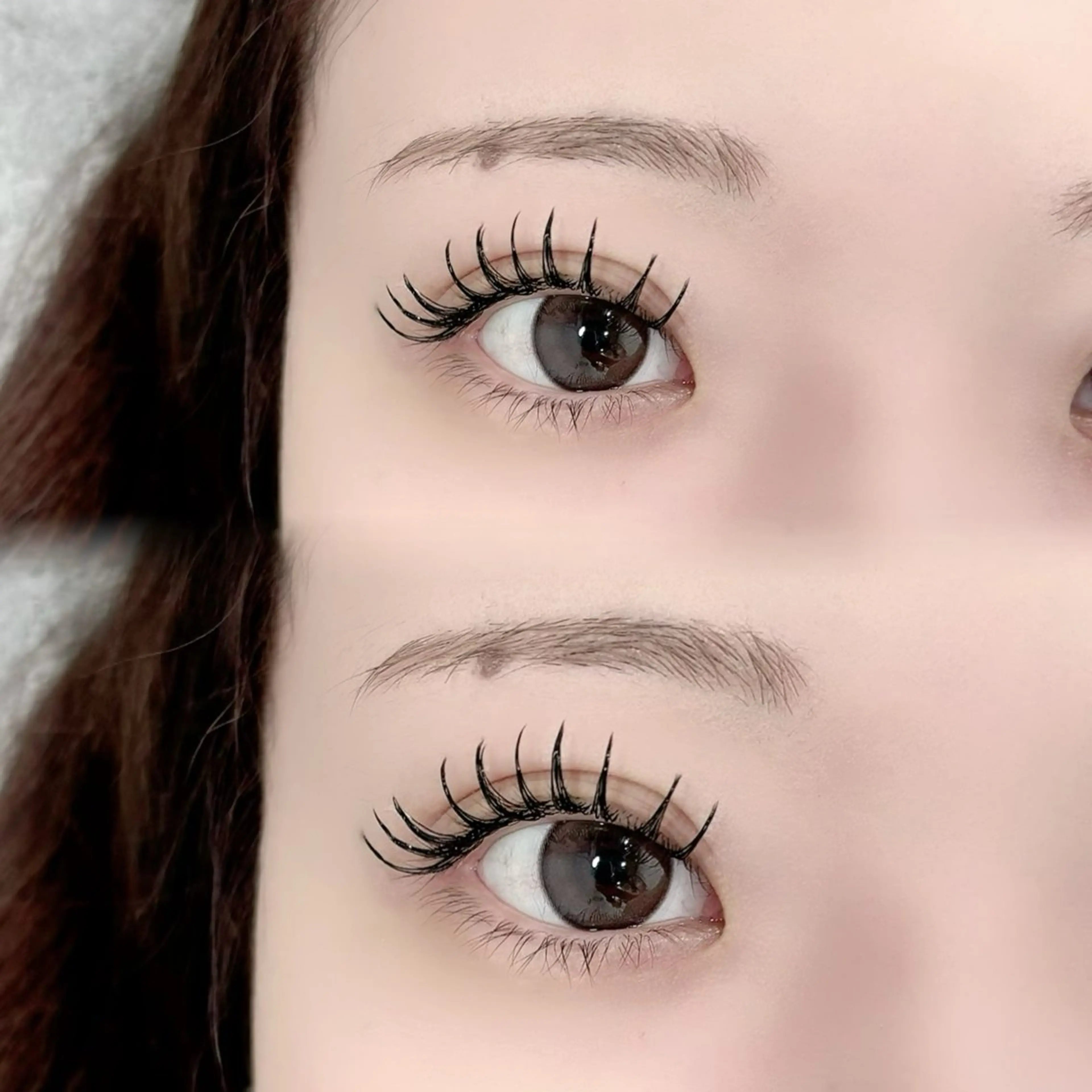 💜【LED×フラットラッシュ】100本の写真