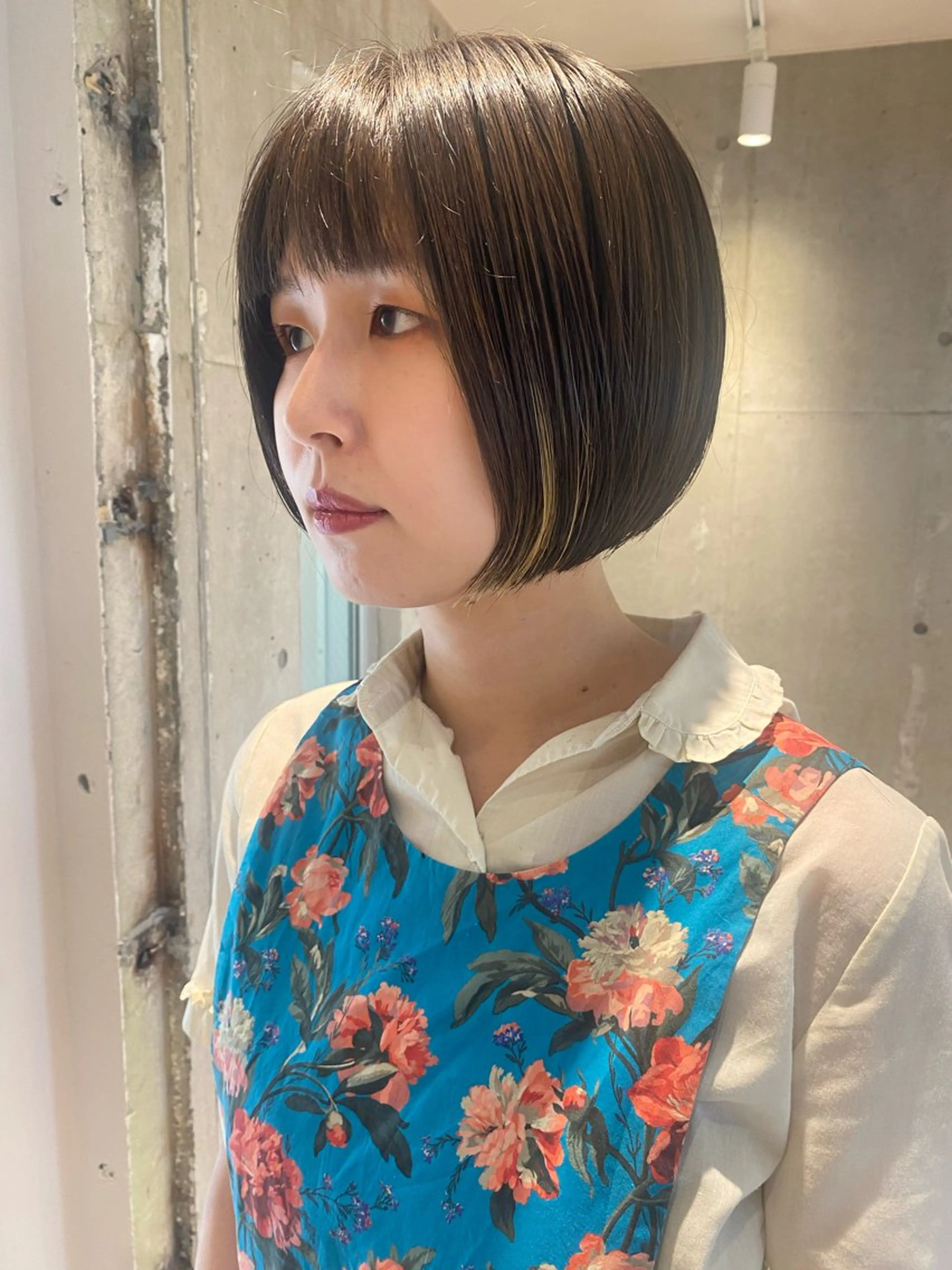 ショート カット トリートメント ウツワ所属・高円寺/loca/ 田中南帆のヘアスタイル