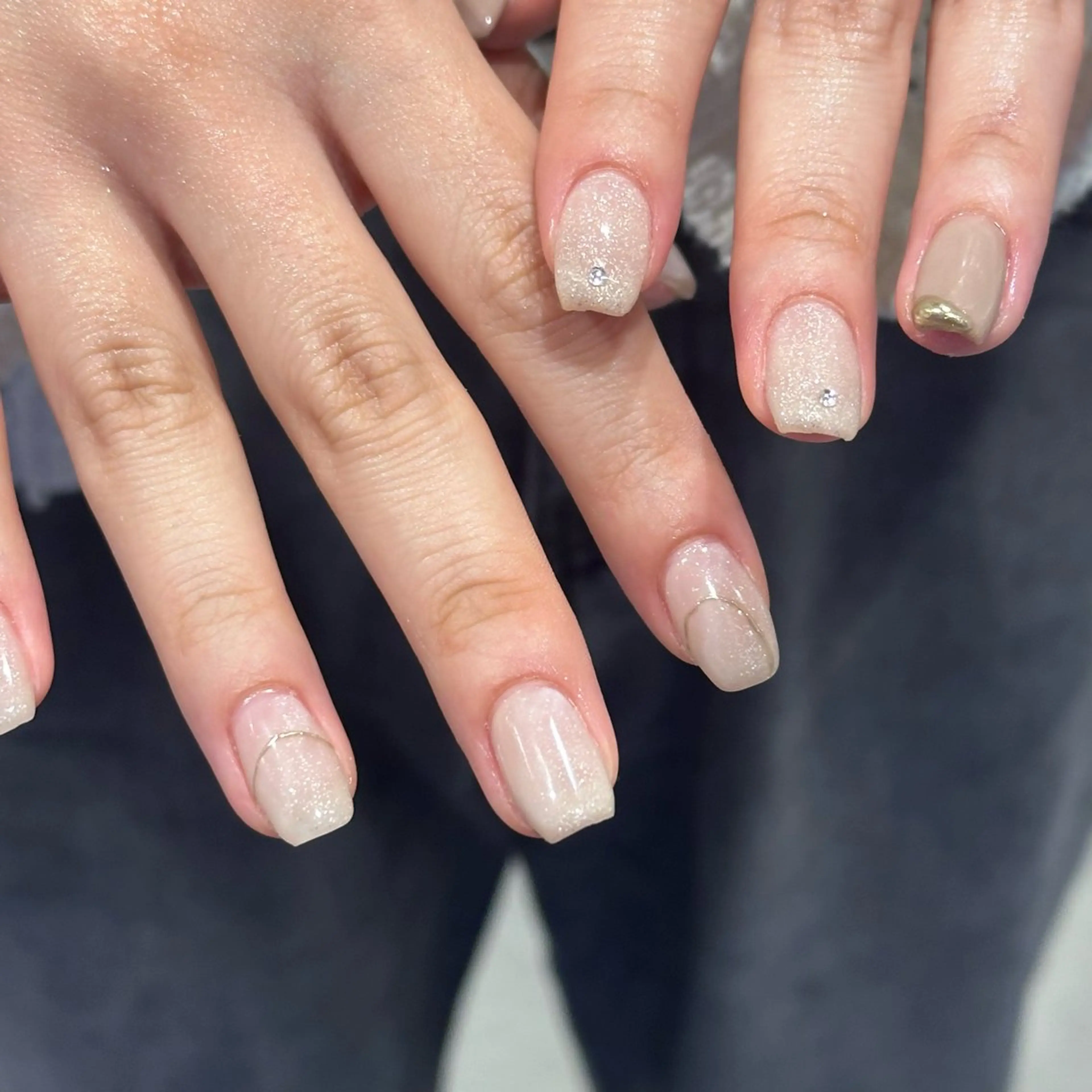 ネイル ハンドネイル COIN  nail hinataのネイルデザイン