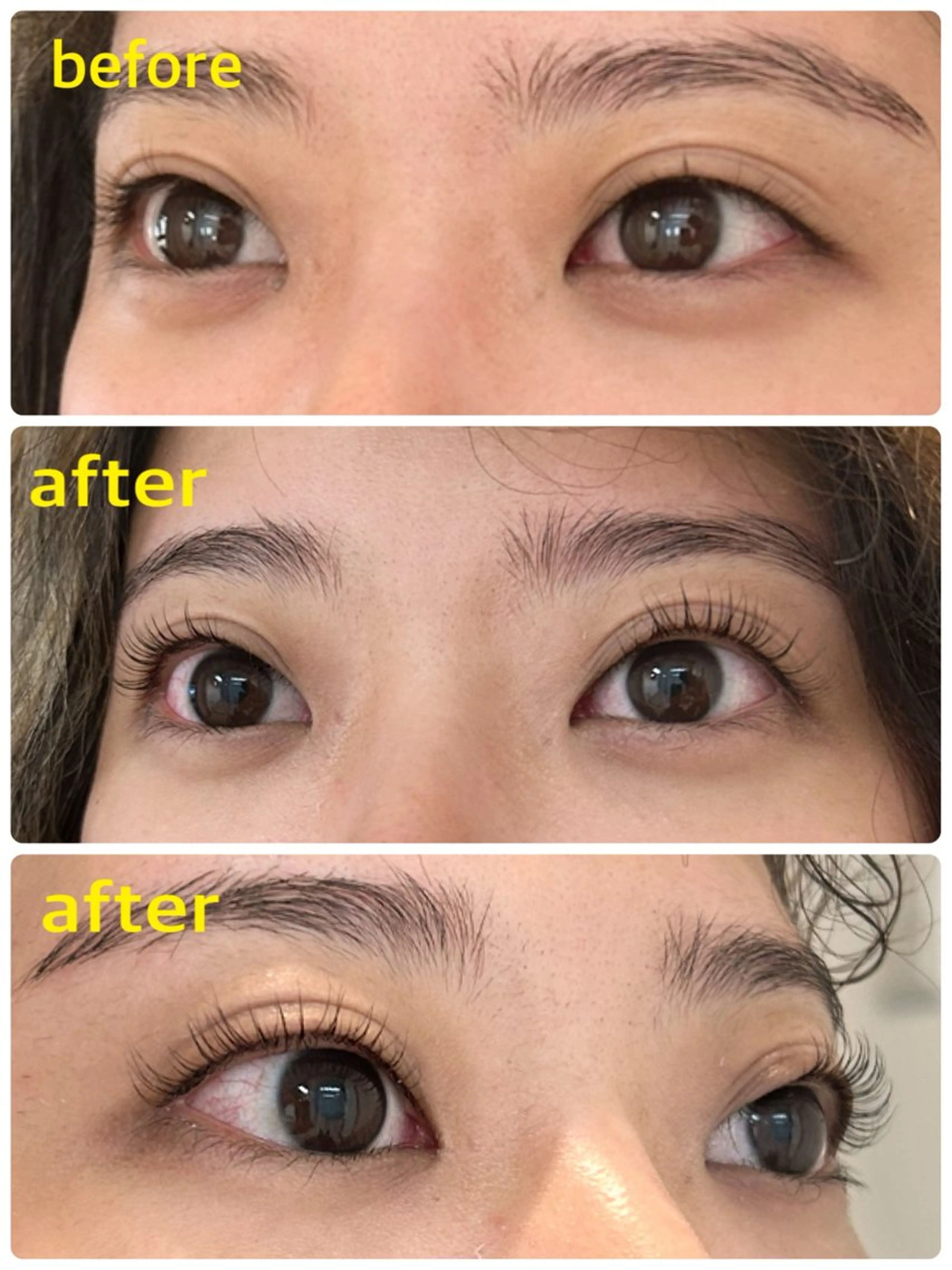 【似合わせ👀✨目力アップ👀✨　まつ毛パーマ🌀アイシャンプー付き🌀】選べるデザイン✨の写真