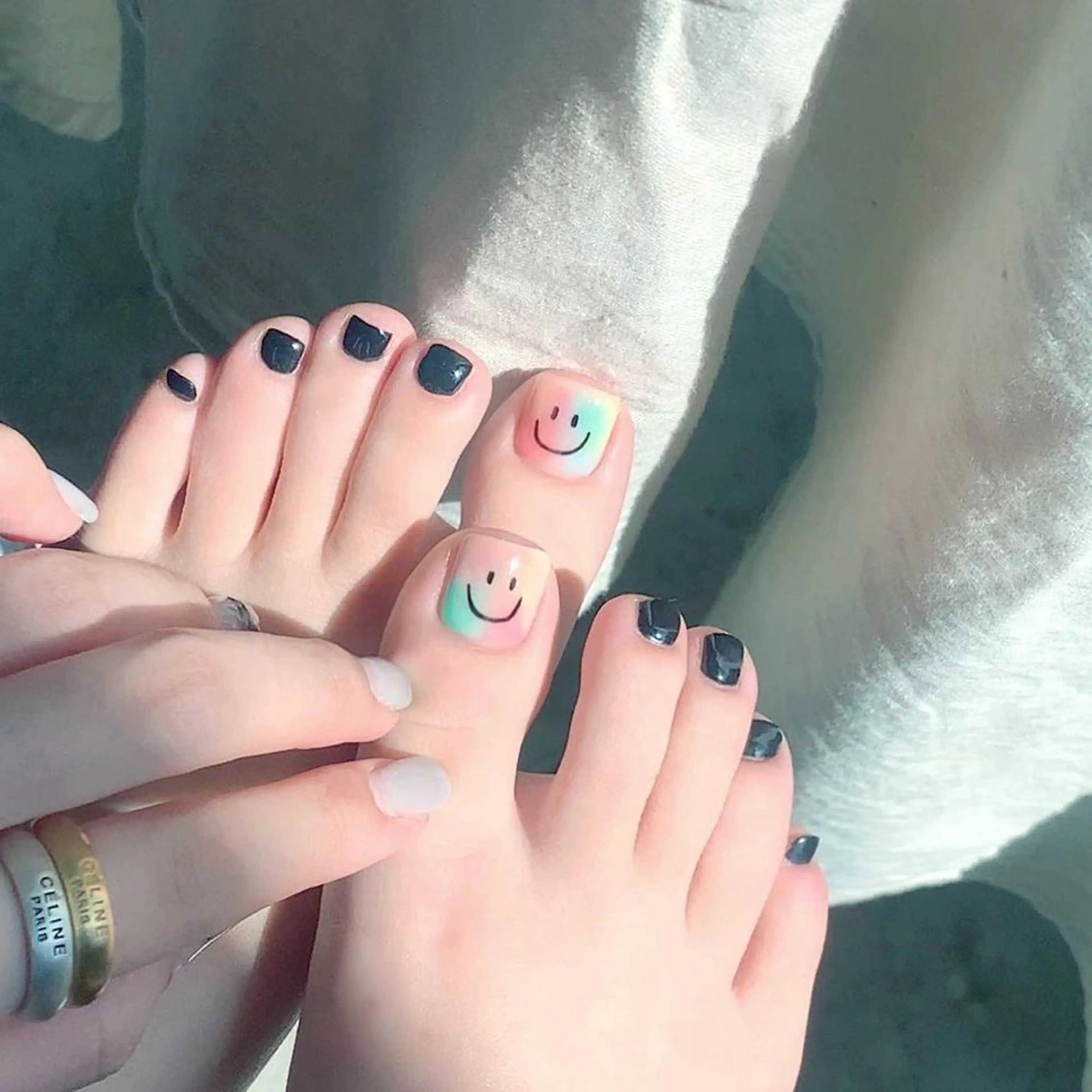 ネイル 🦋ネイルサロン ブラン🌈ゆりのネイルデザイン