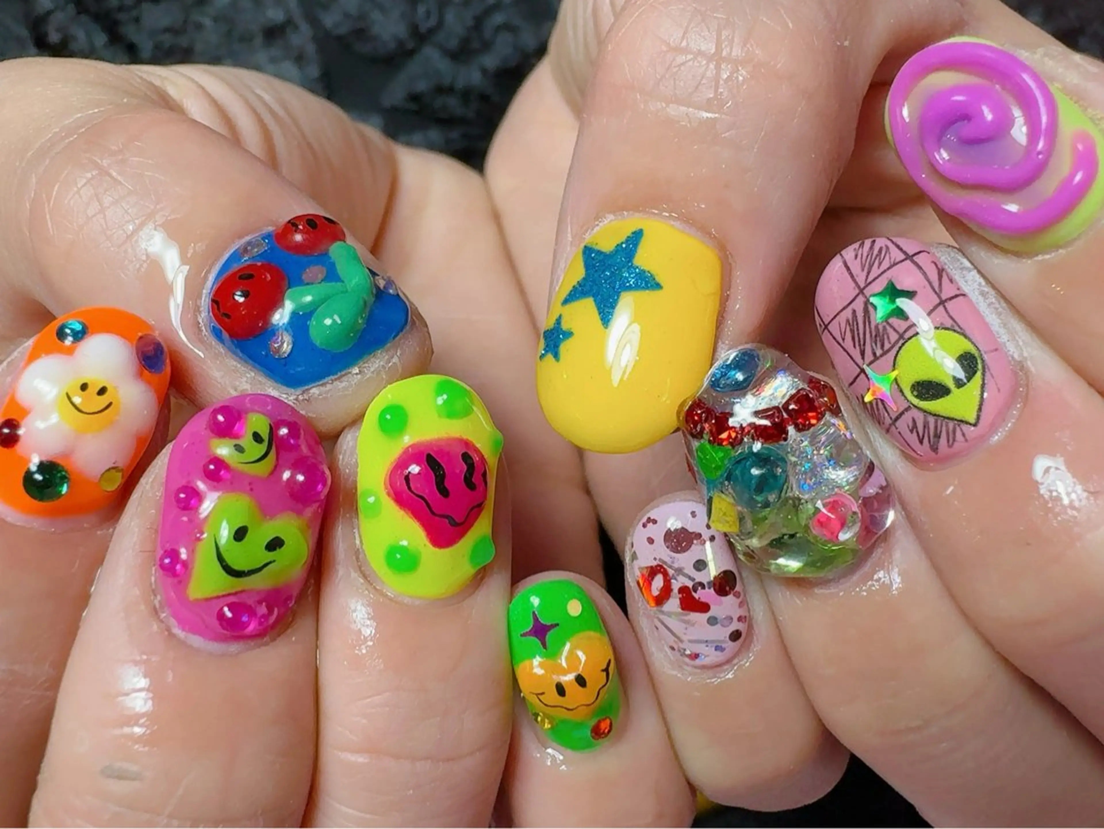 ネイル ハンドネイル Nail Atelier IamI所属・アイアムアイ 大村磨衣のネイルデザイン