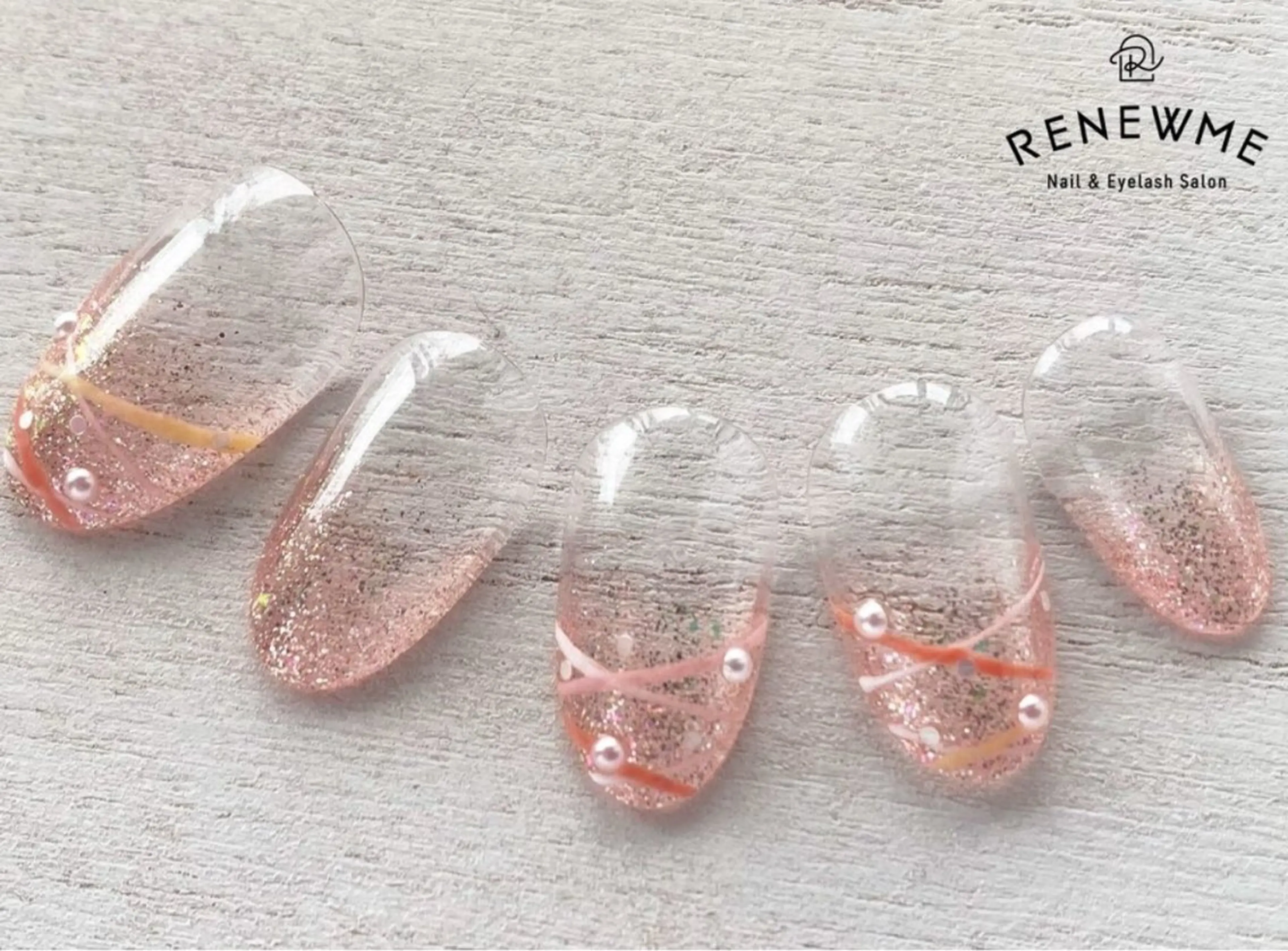 ネイル レニューム祖師ヶ谷大蔵店所属・RENEWME Senaのネイルデザイン