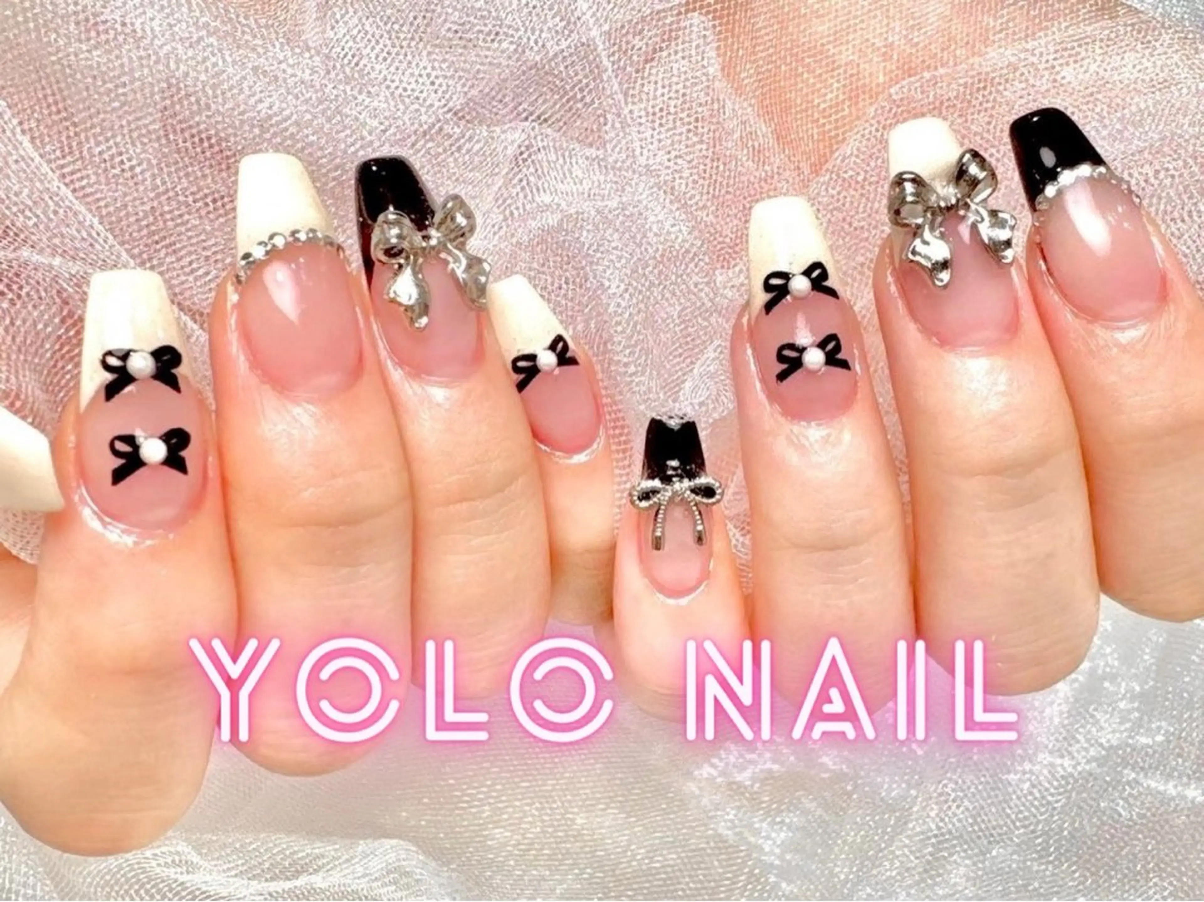 ネイル 持ち込み ハンドネイル YOLONAIL心斎橋店所属・田本 和音のネイルデザイン