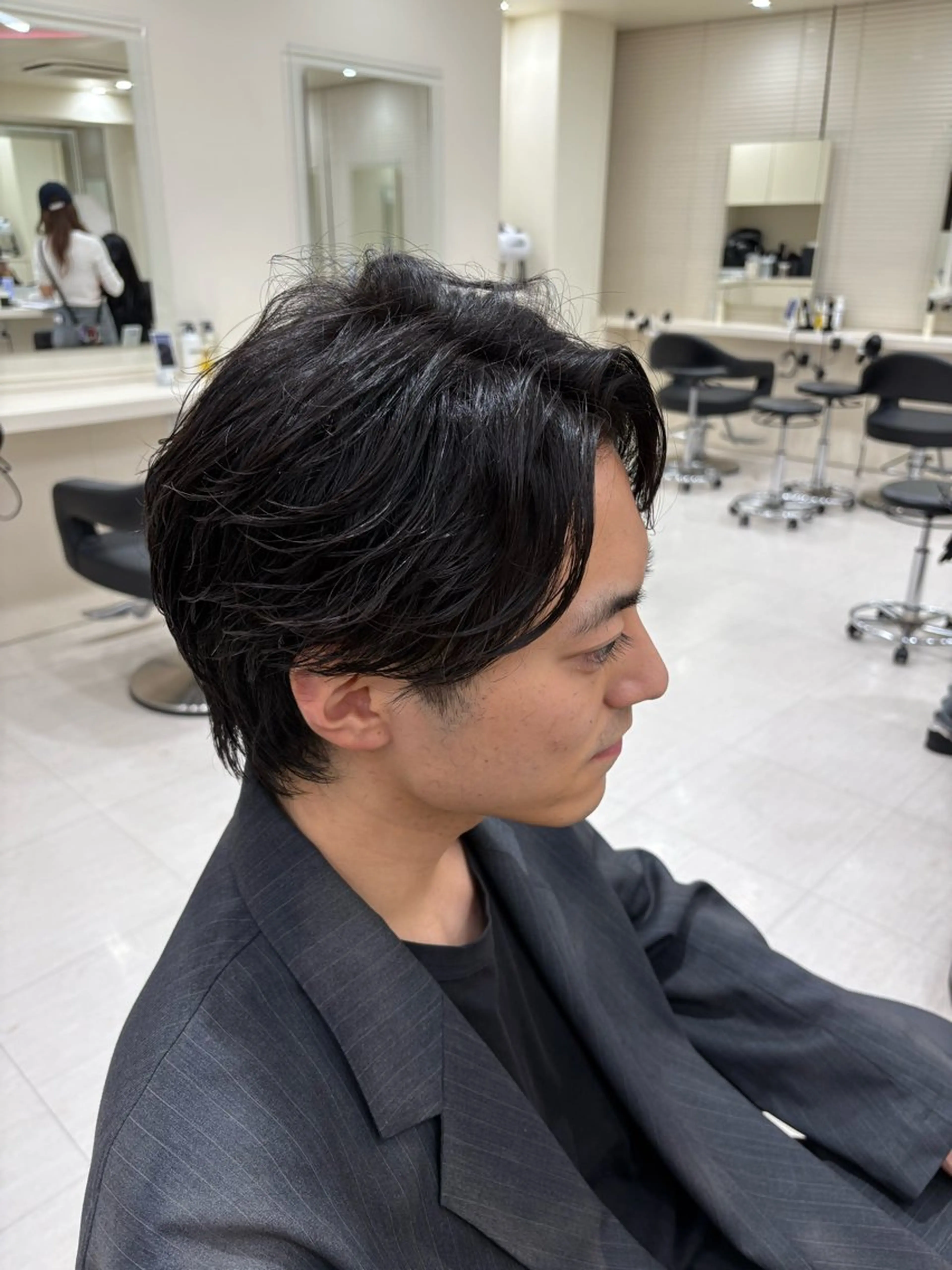 ミディアム カラー ヘアアレンジ カット パーマ 💟RINNA 艶カラー💟のヘアスタイル