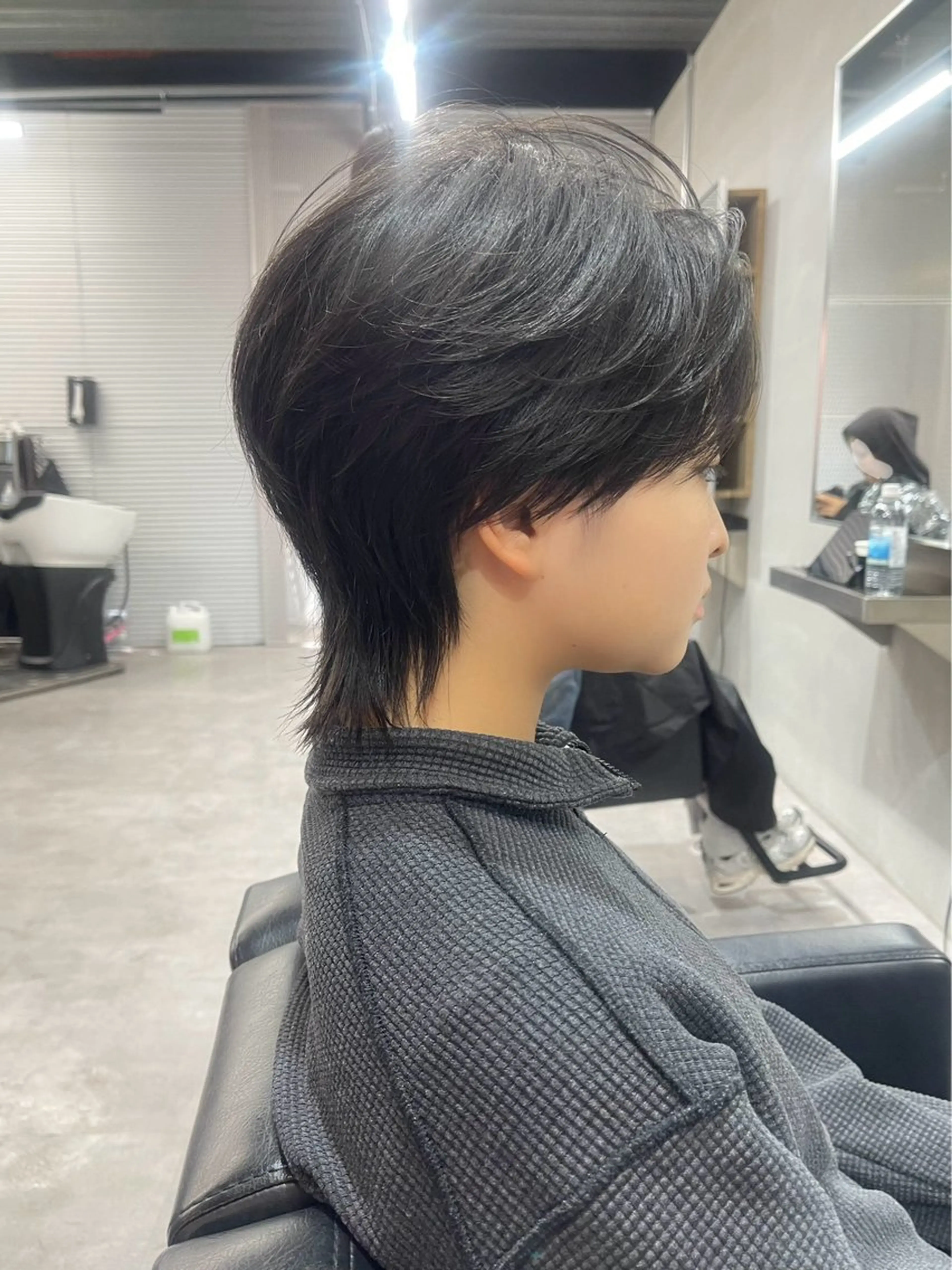 ショート ショートヘア ウルフカット カット 柏 ウルフ/レイヤー 田中佐和🐺のヘアスタイル