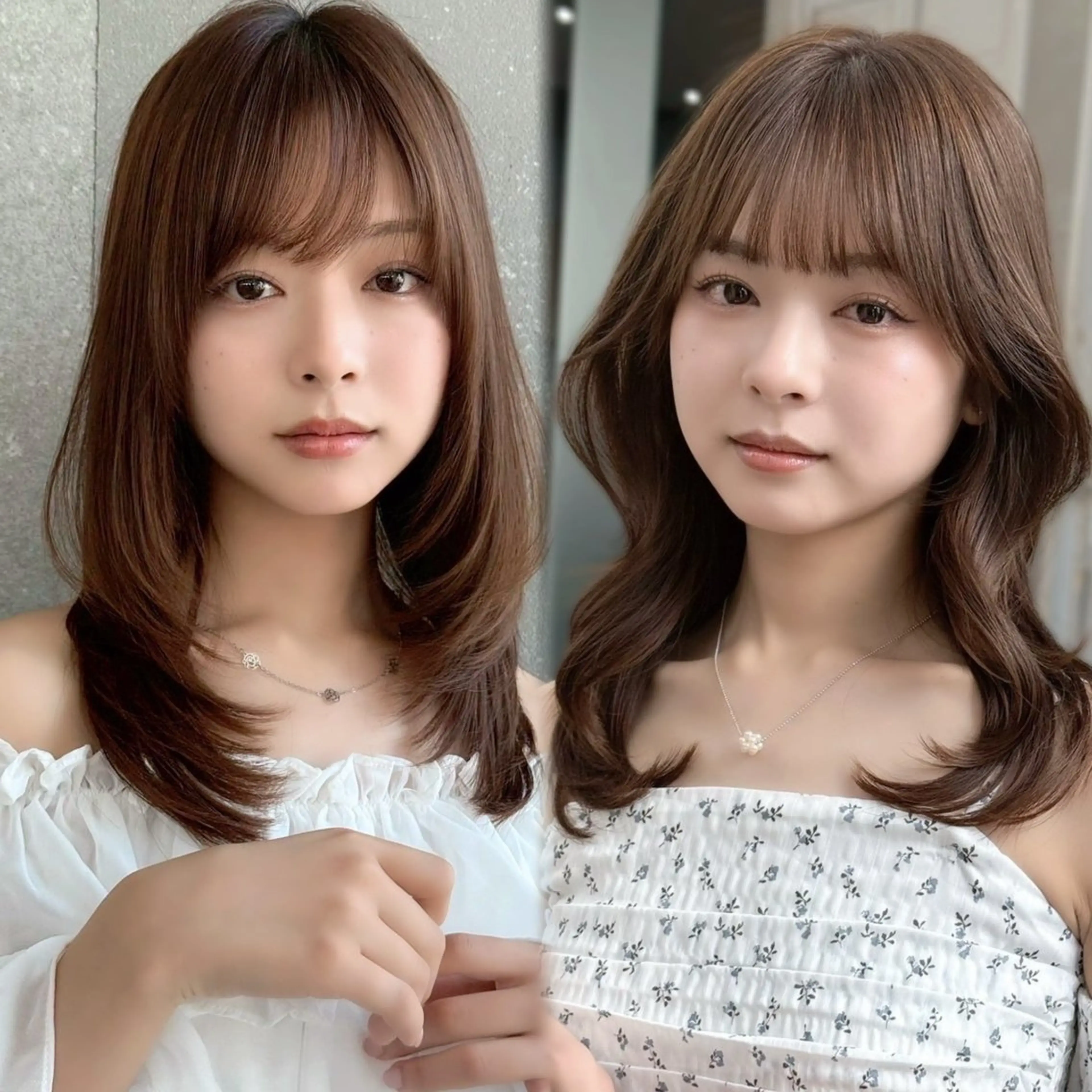 ロング くびれヘア レイヤーカット カット 髪質改善/顔周り/ レイヤー/銀座/サラのヘアスタイル