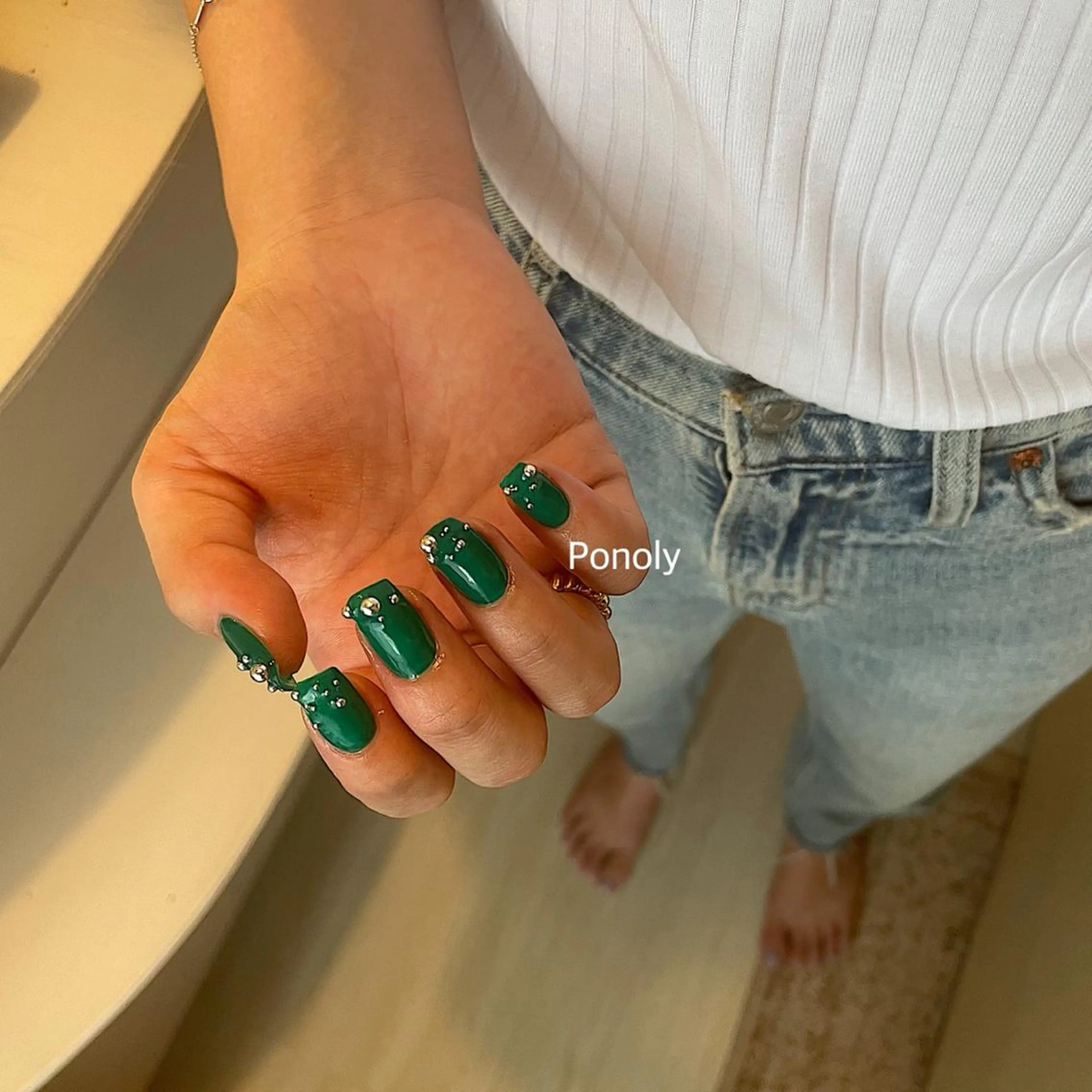 ネイル シンプルネイル 10ten所属・10ten Mikiのネイルデザイン