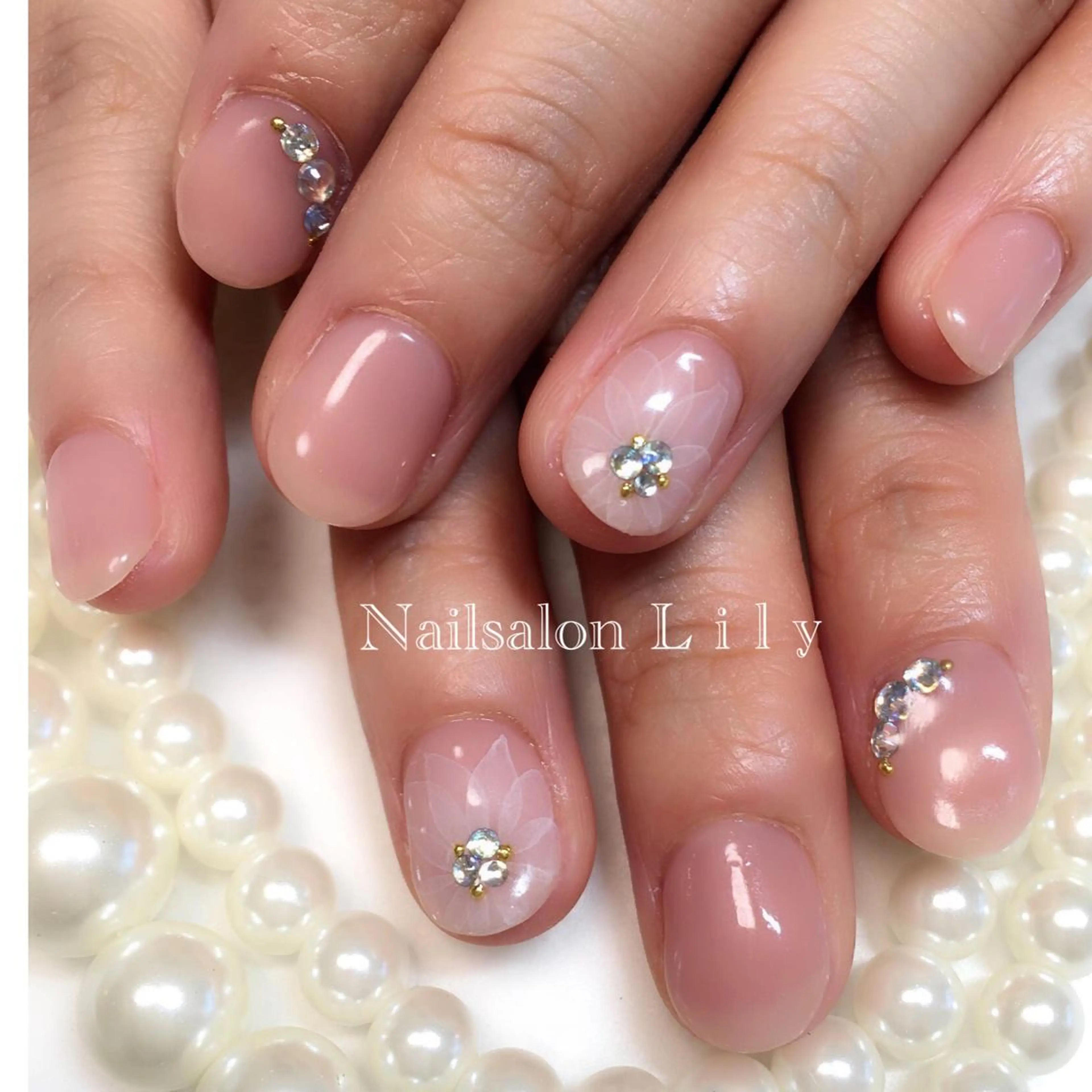 ネイル 春ネイル Nailsalon Lilyのネイルデザイン