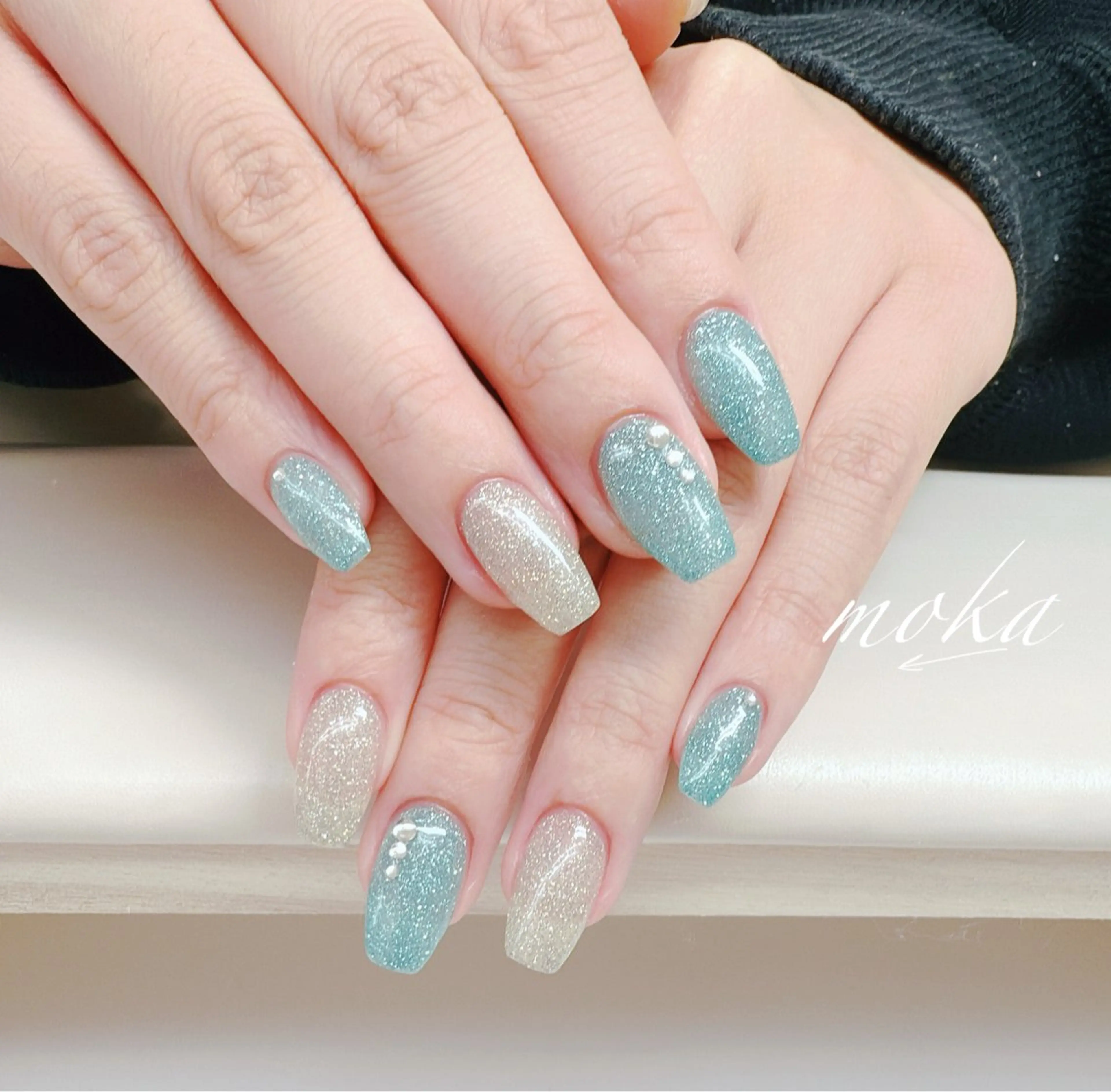 ネイル ハンドネイル 胡蝶蘭レディースサロ ンNailMOKAのネイルデザイン