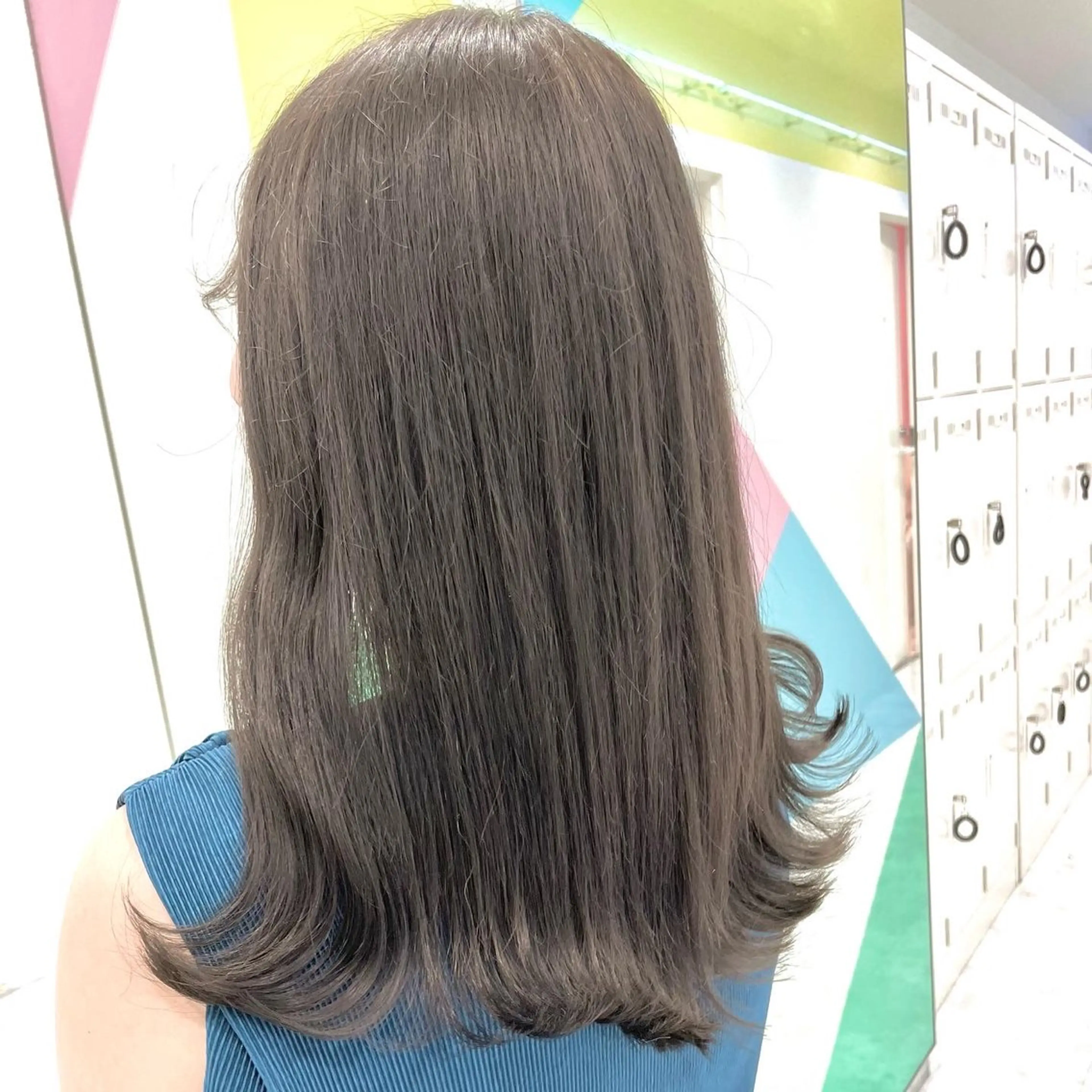 セミロング 💍大人デザイン /ハイトーン♡リクトのヘアスタイル