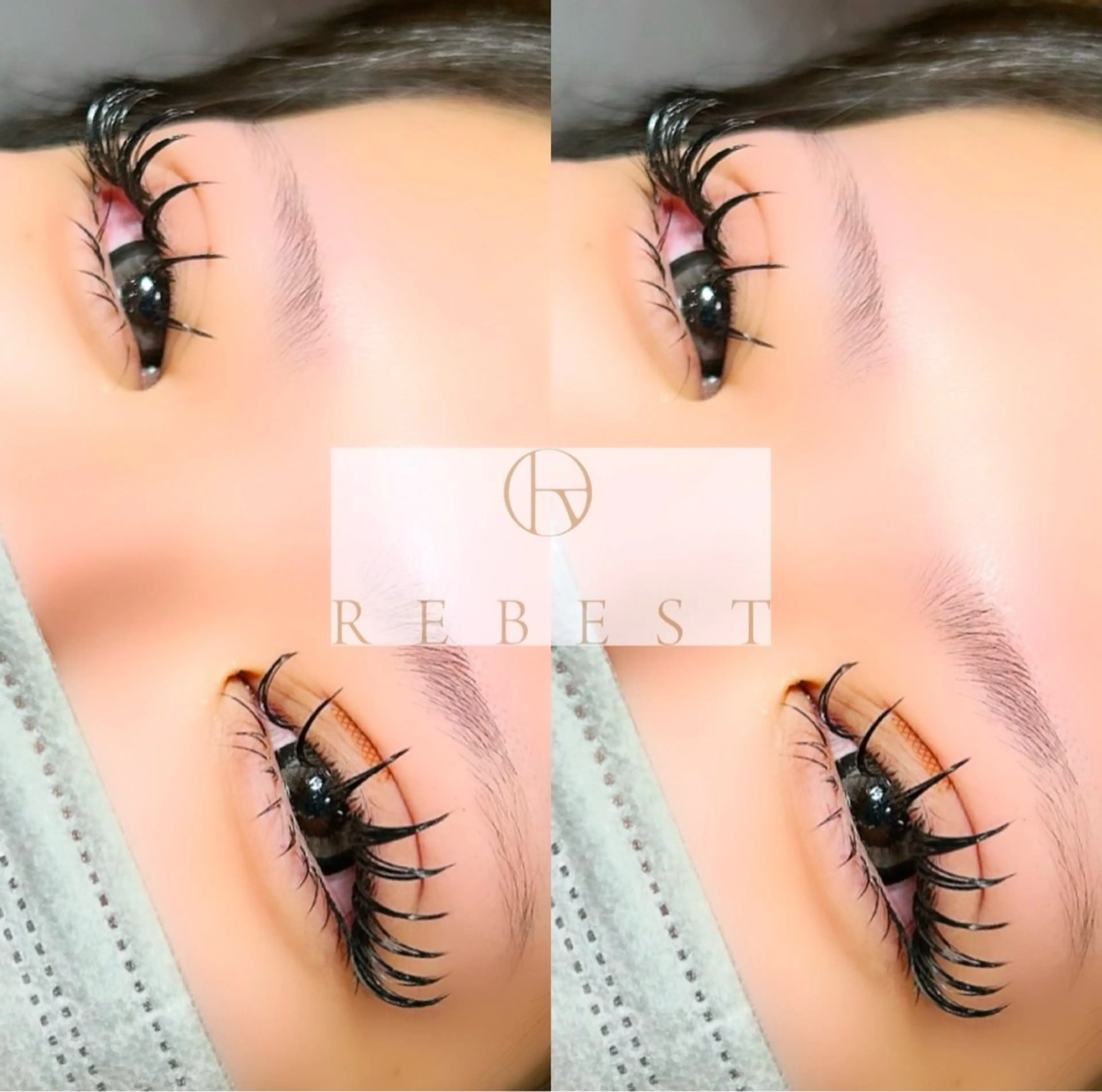 マツエク・マツパ yuuka REBEST心斎橋のマツエク・マツパデザイン