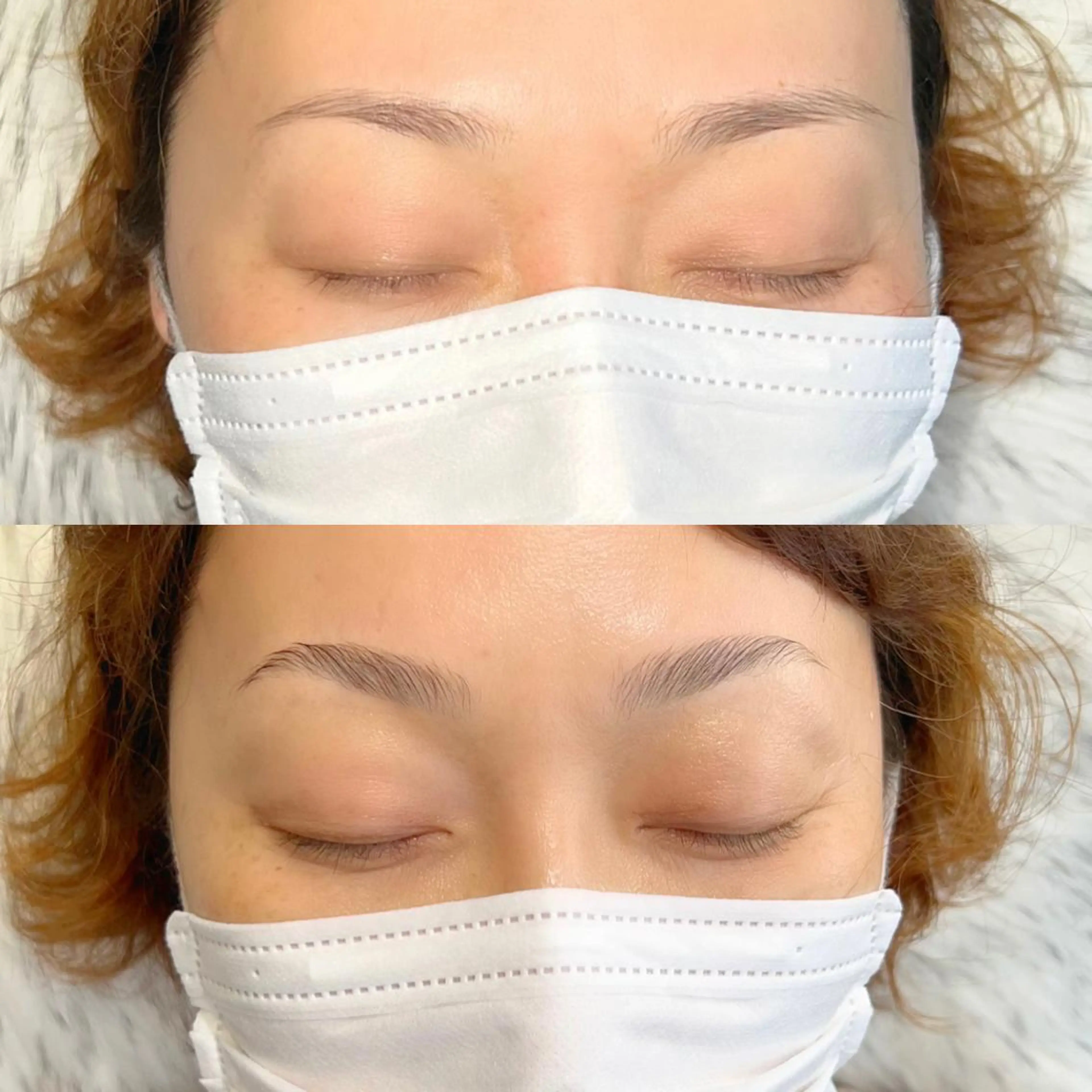 アイブロウ Mizuliネイル 眉毛メイクのサロンのネイルデザイン