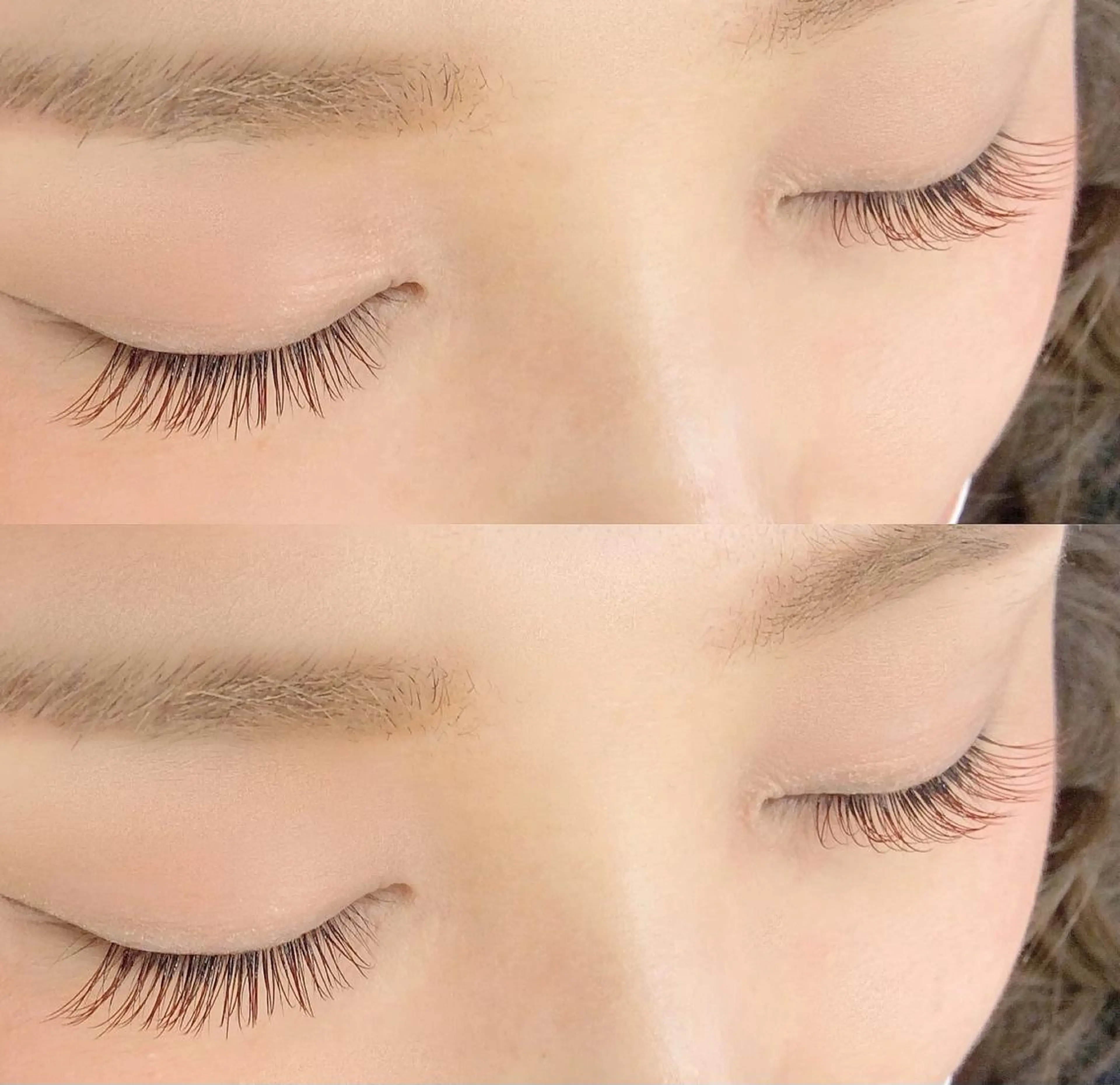 マツエク・マツパ フラットラッシュ LILY BABEのマツエク・マツパデザイン