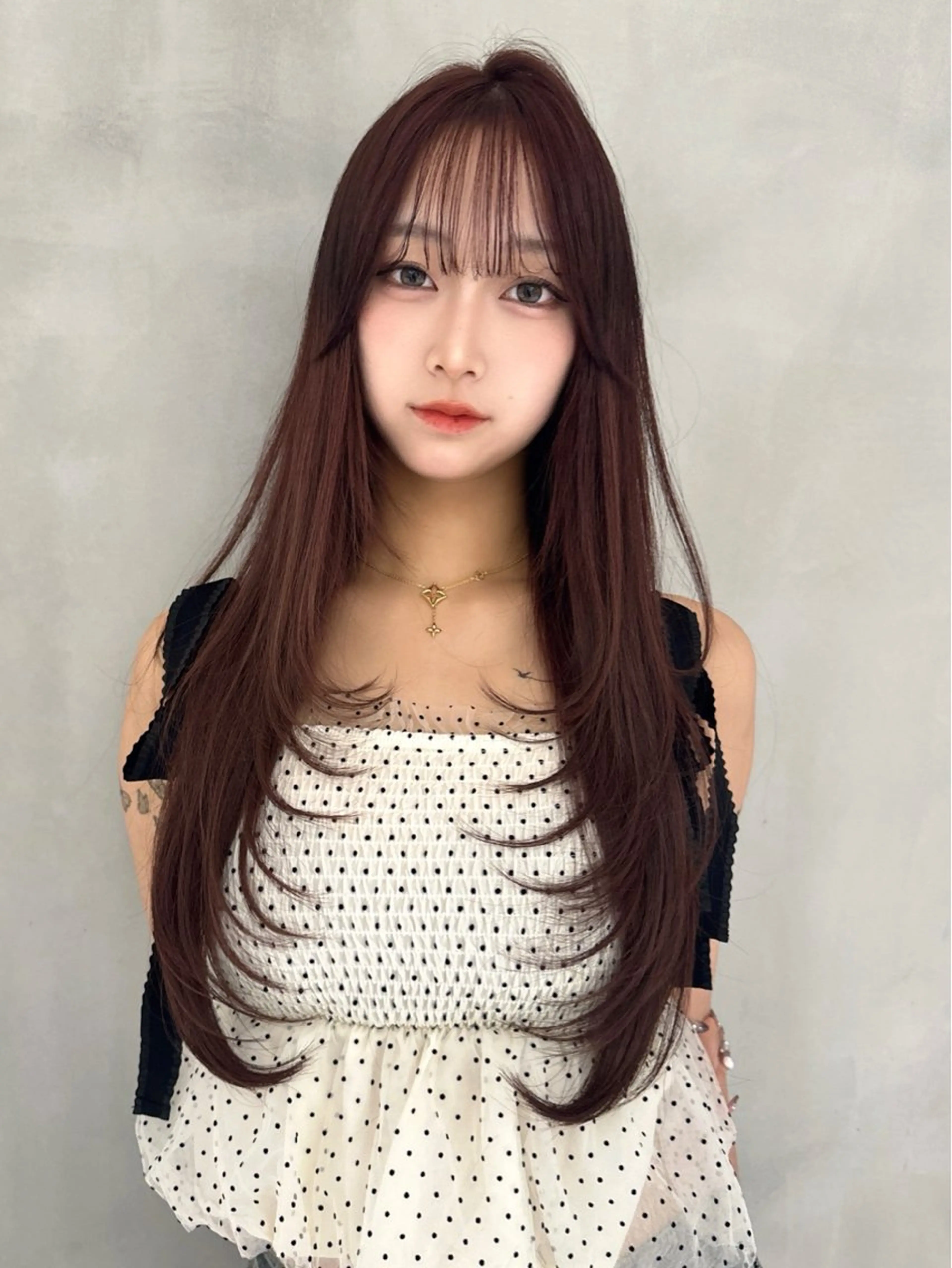 ✨️当日限定✨️💎韓国水光カラー💎透明感カラー＋【高補修トリートメント】🫧うるツヤ水光髪に✨の写真