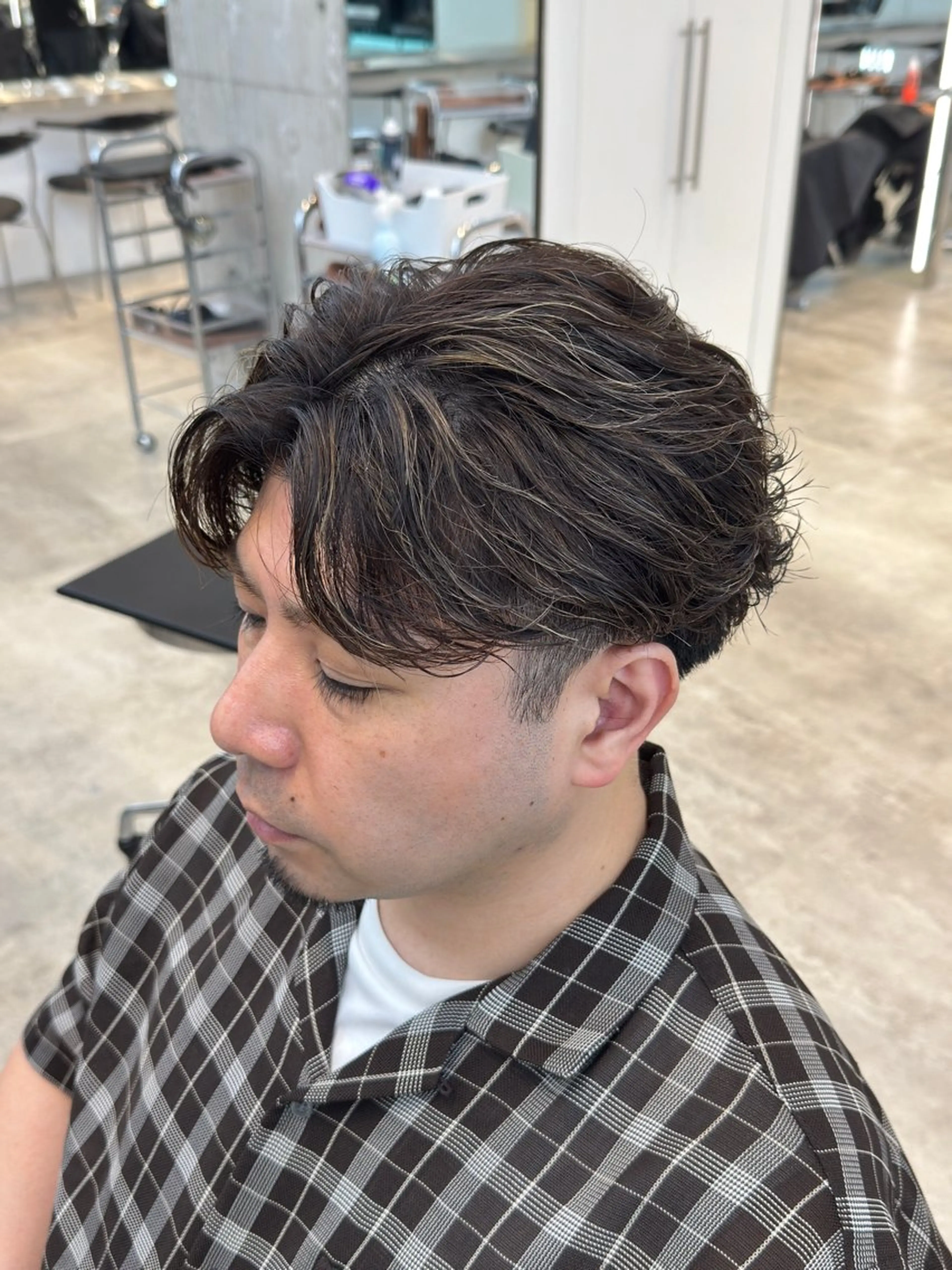 ショート パーマ カット パーマ fifth 児玉達哉 当日予約🙆のヘアスタイル