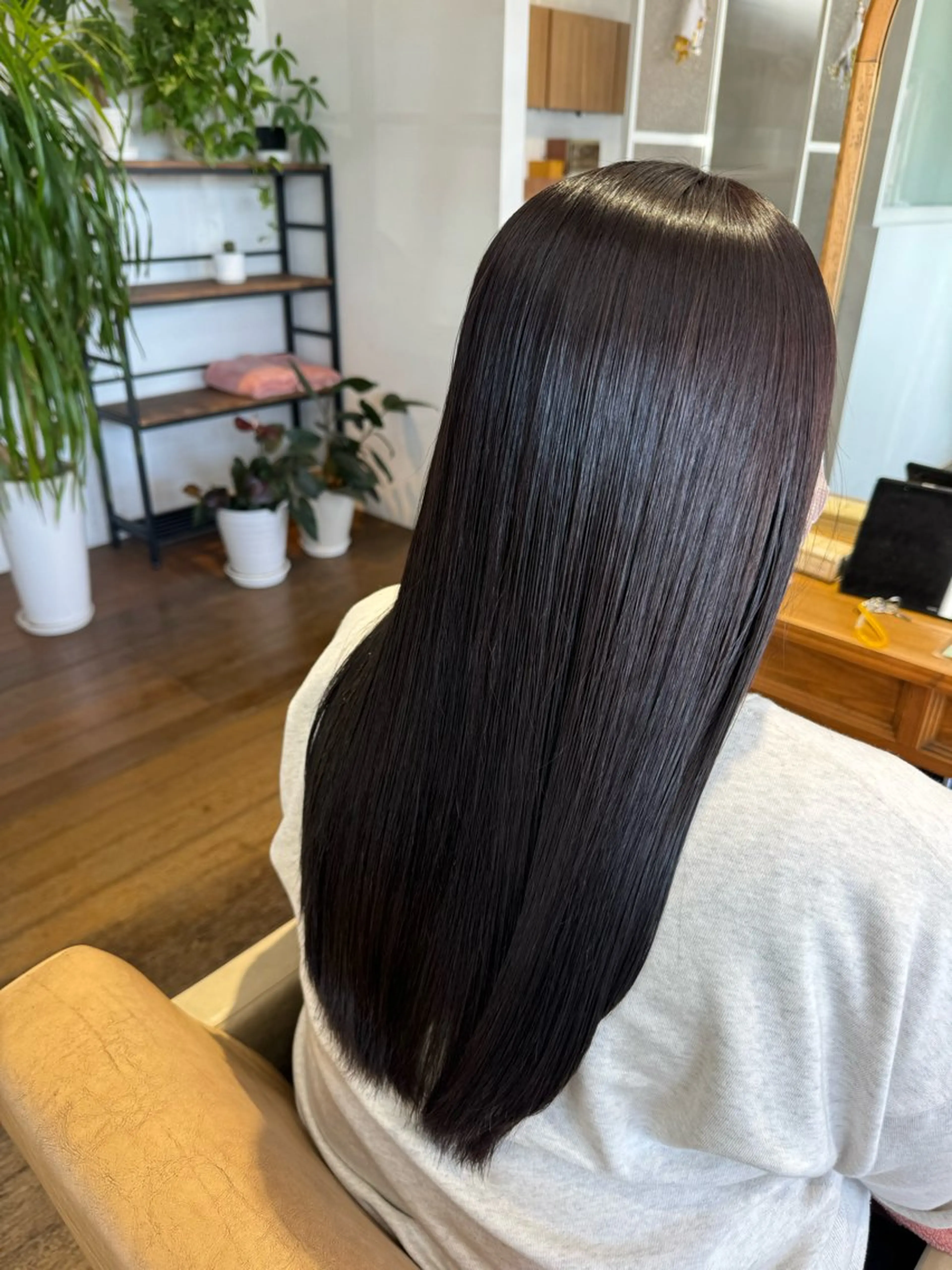 ロング ヘアカラー 鎌田 美紗希のヘアスタイル