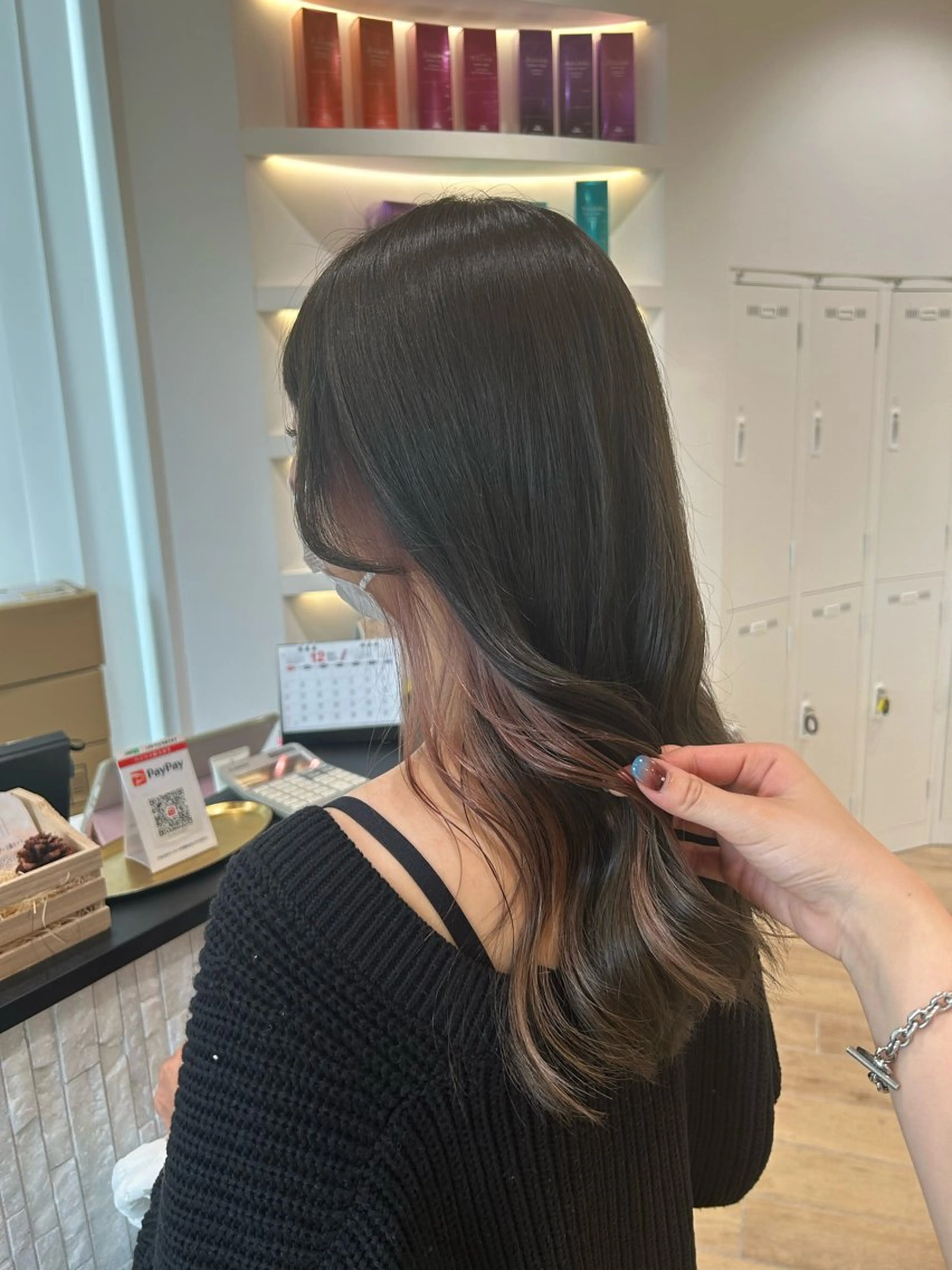 ロング ヘアカラー トリートメント ナチュラル艶カラー 🤎maoのヘアスタイル