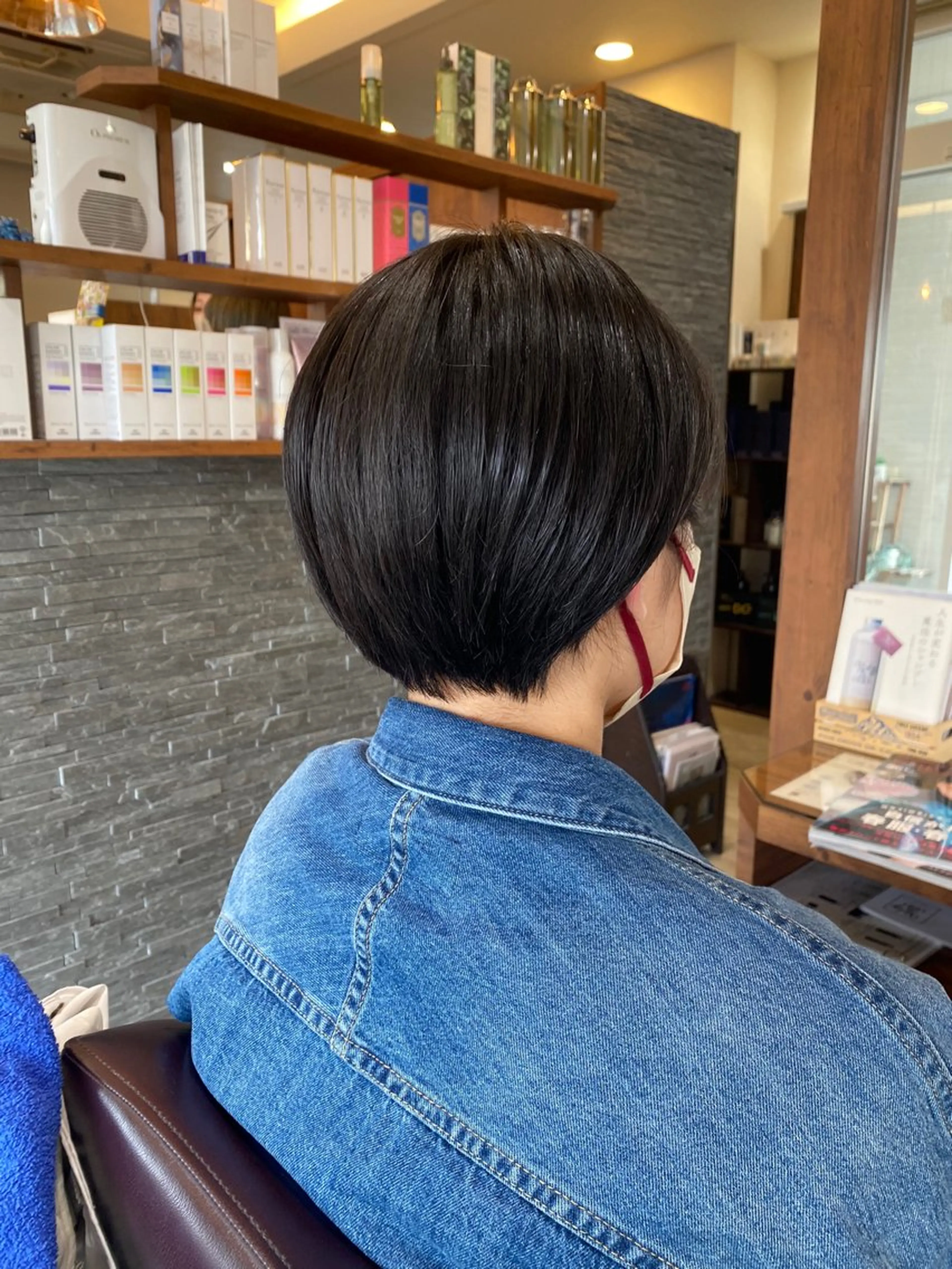 ショート 加藤 実穂のヘアスタイル