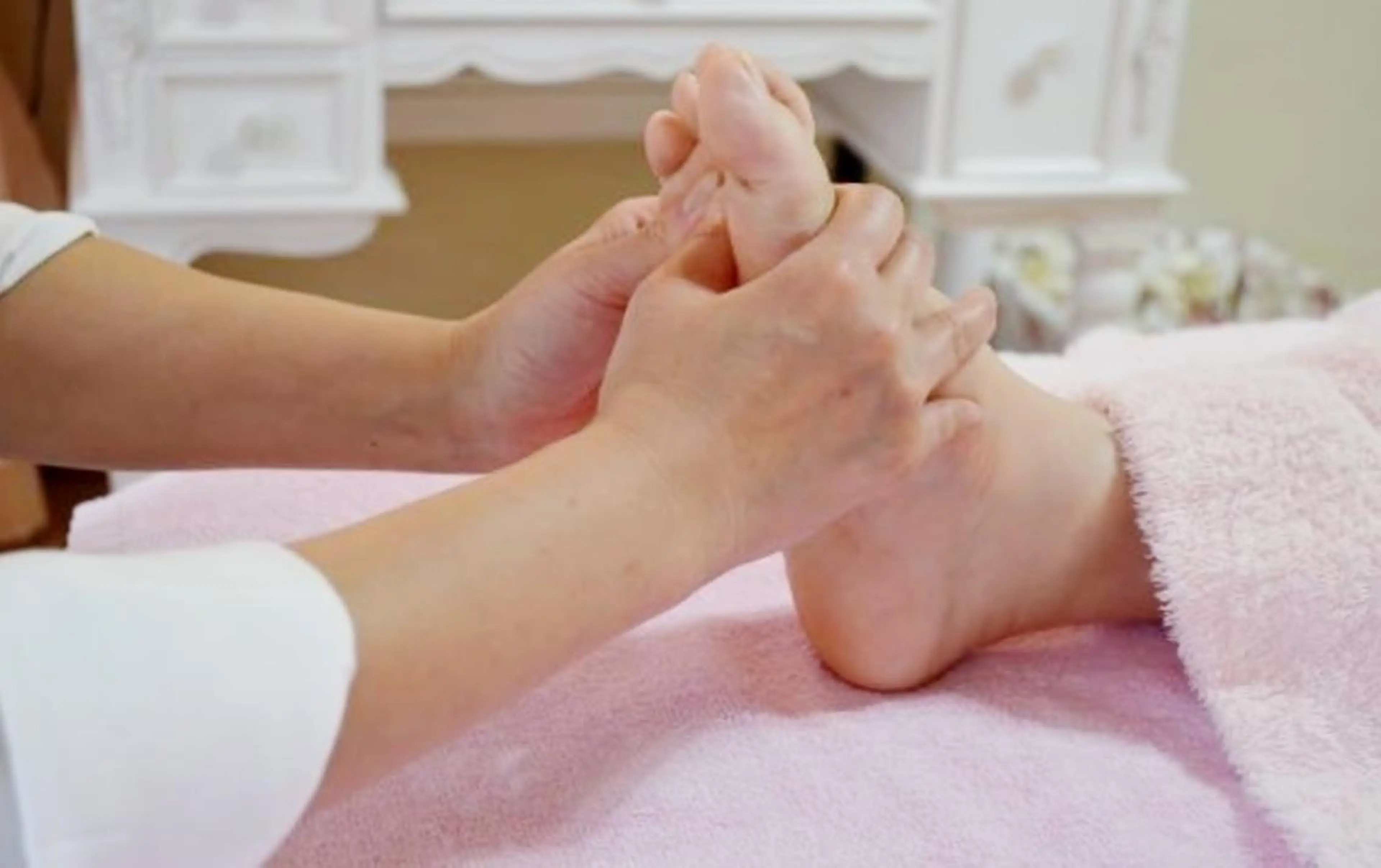 足ツボマッサージ【足ツボ美脚コース】の写真