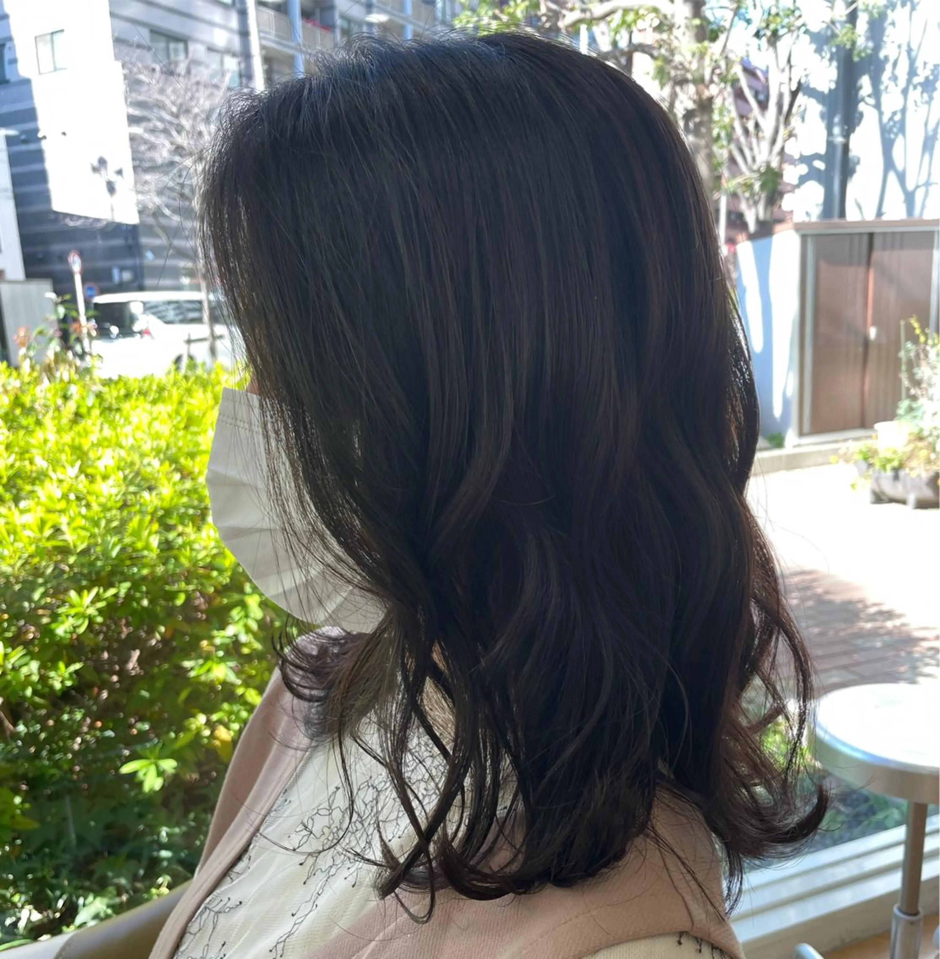 ミディアム カット トリートメント 福原 亜祐美のヘアスタイル