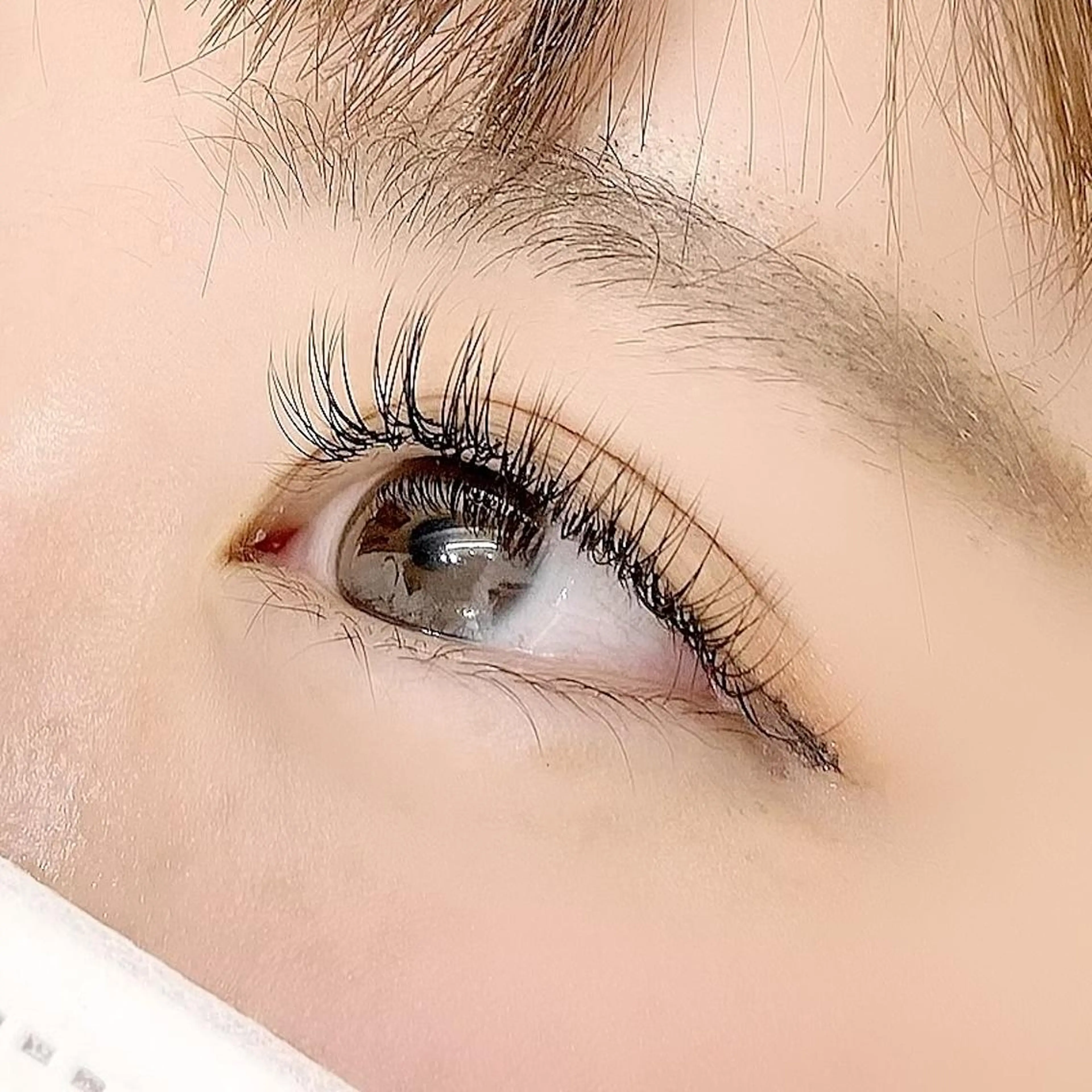 🧸レッスンモデル🧸フラットラッシュ80本(60本保証)オフ無料(LED,特殊は不可)リペア不可（講師の指導有）の写真