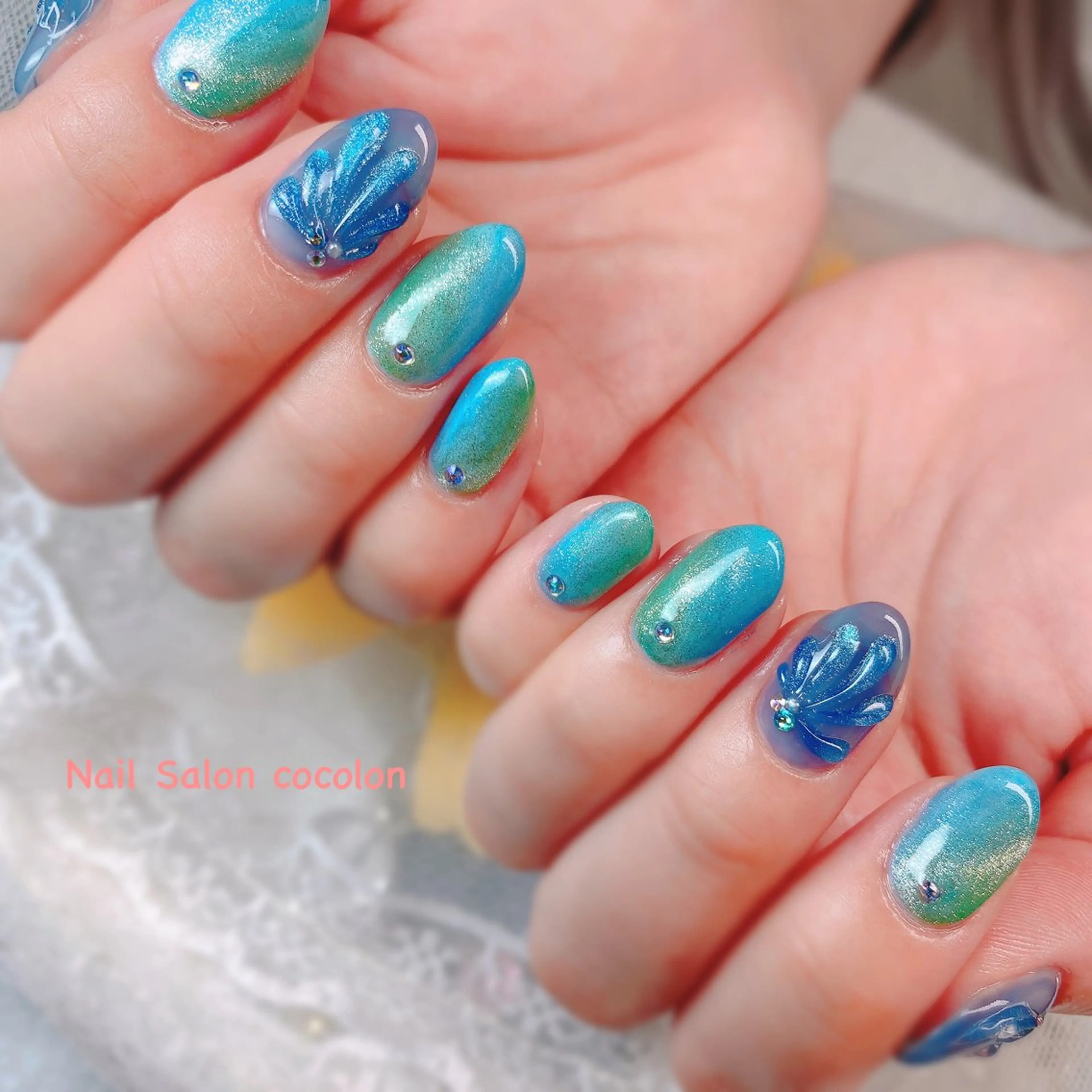 ネイル アートネイル ハンドネイル 柴崎 美幸のネイルデザイン