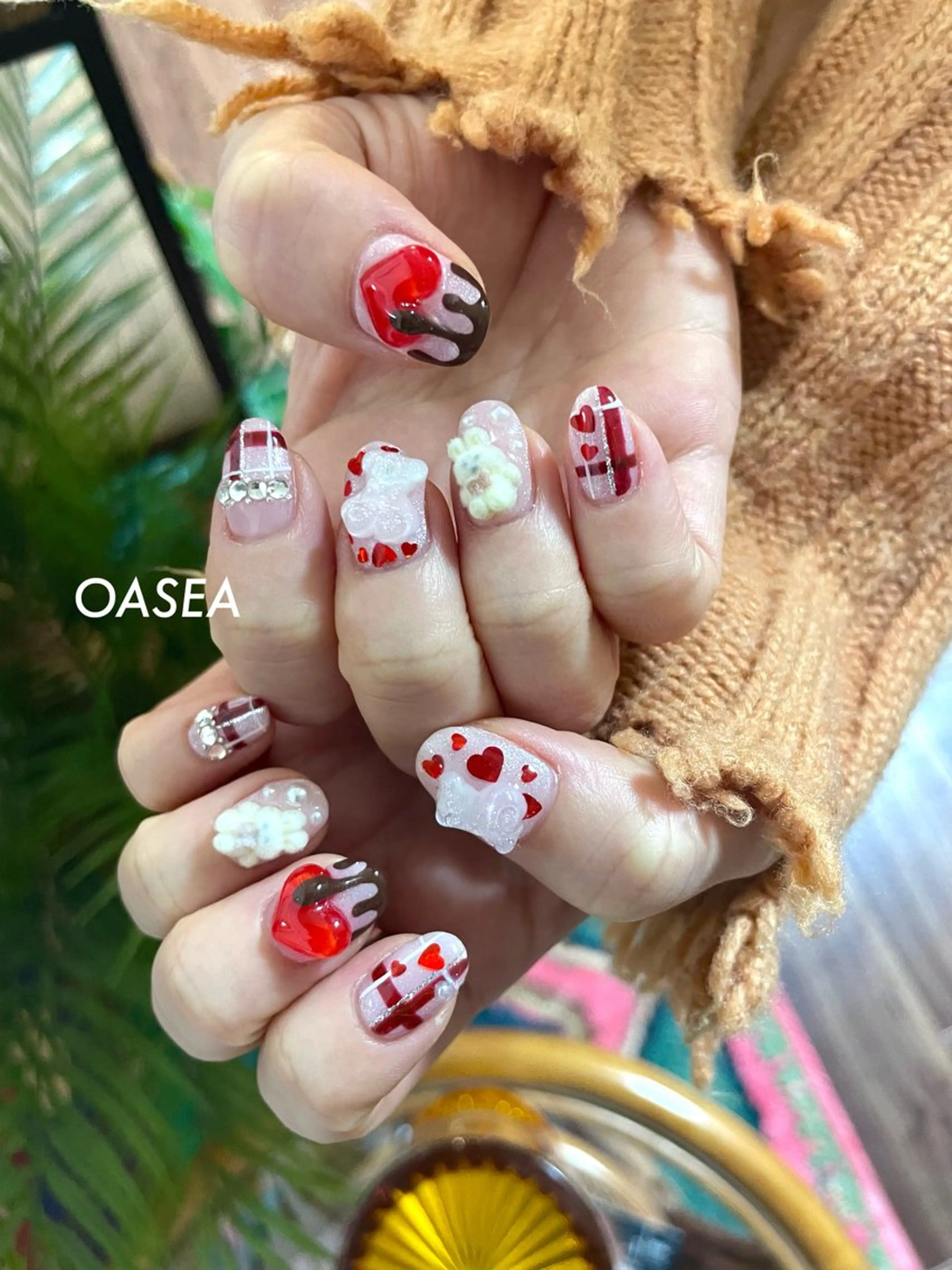 ネイル ハンドネイル 🌞💜 KAORI 🌴のネイルデザイン