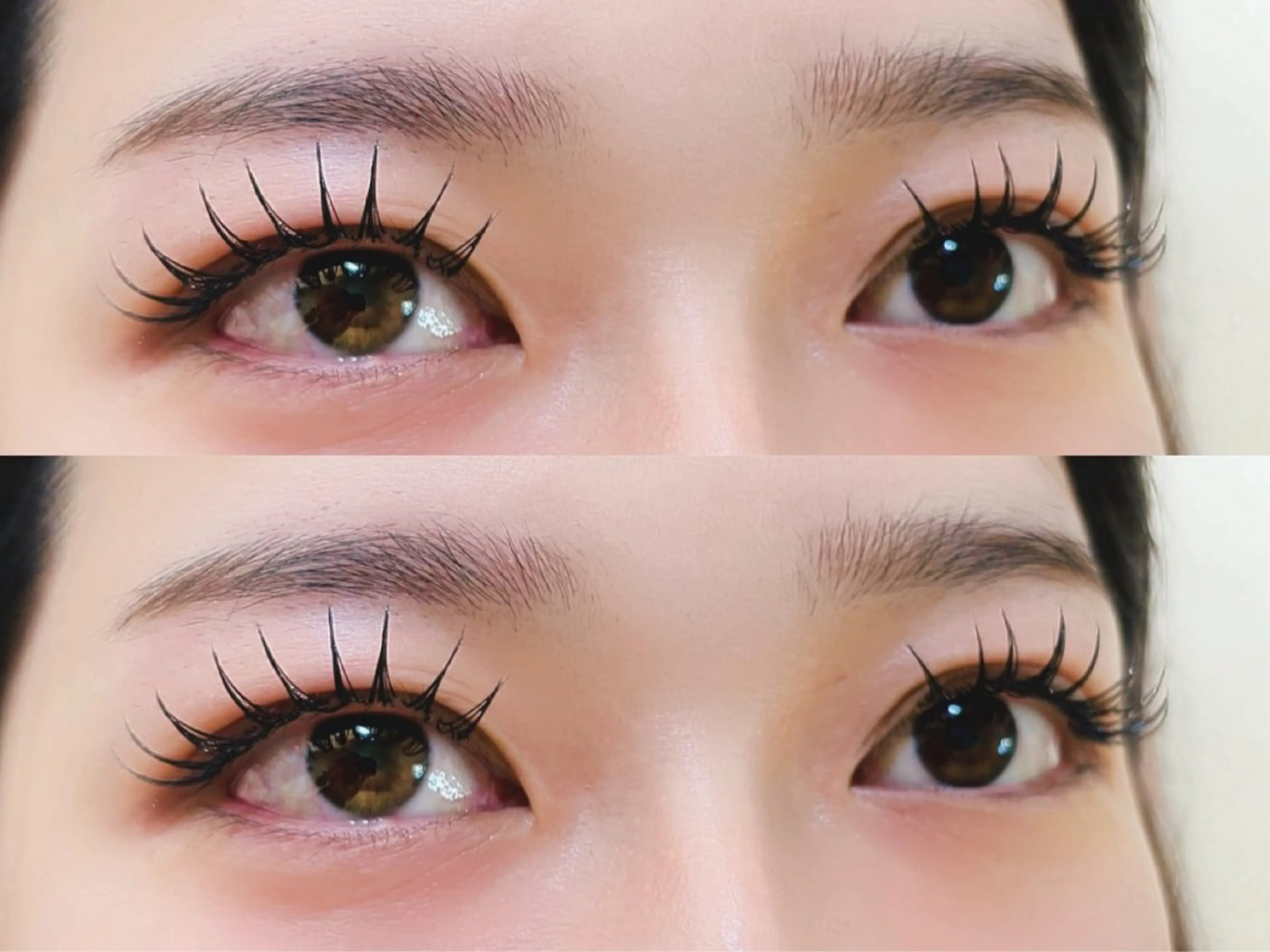 マツエク・マツパ 付け放題 バインドロック 束感まつ毛 フラットラッシュ パリジェンヌラッシュリフト マツエク オーロラ所属・AURORA RINAのマツエク・マツパデザイン