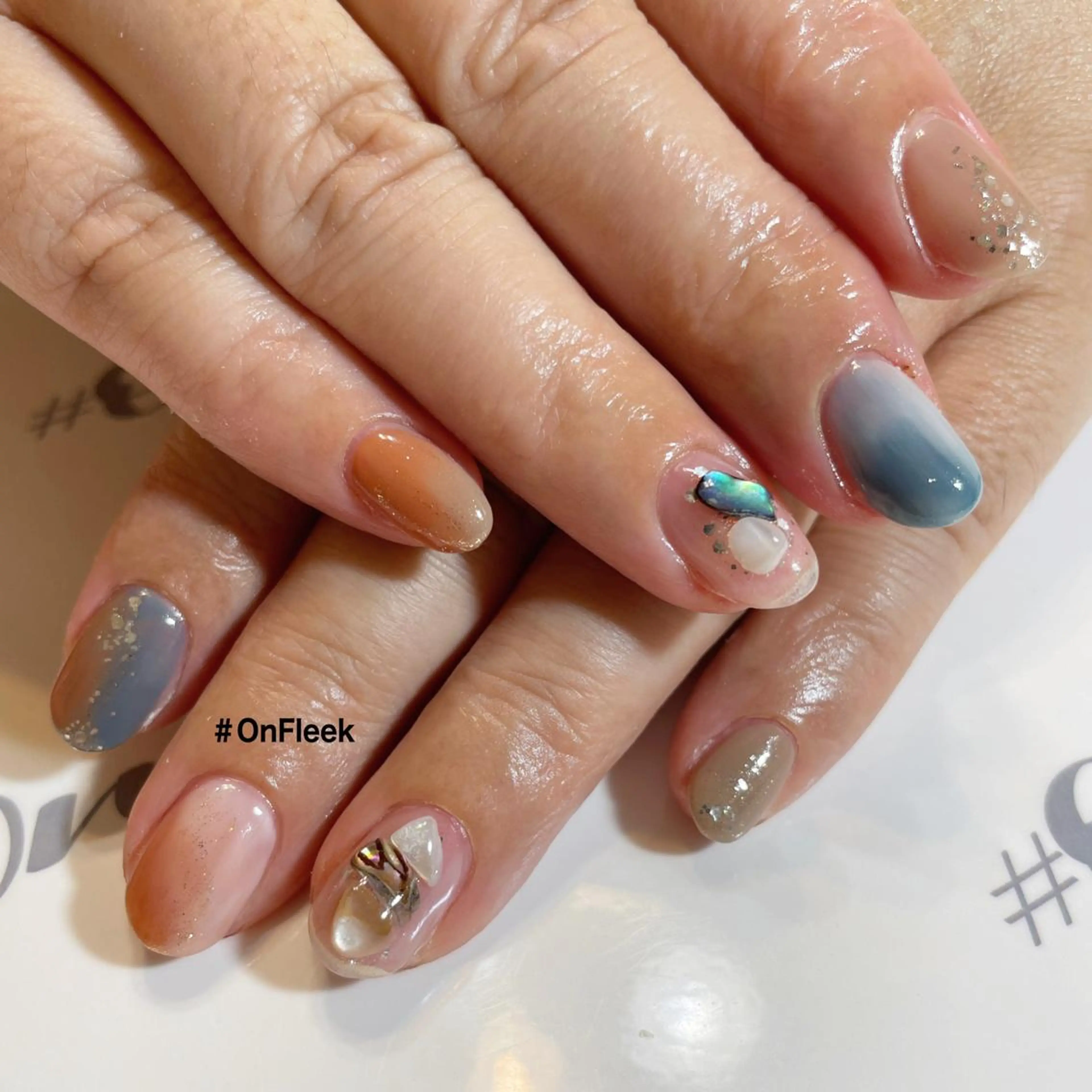 ネイル ハンドネイル NailSalon ＃OnFleekのネイルデザイン