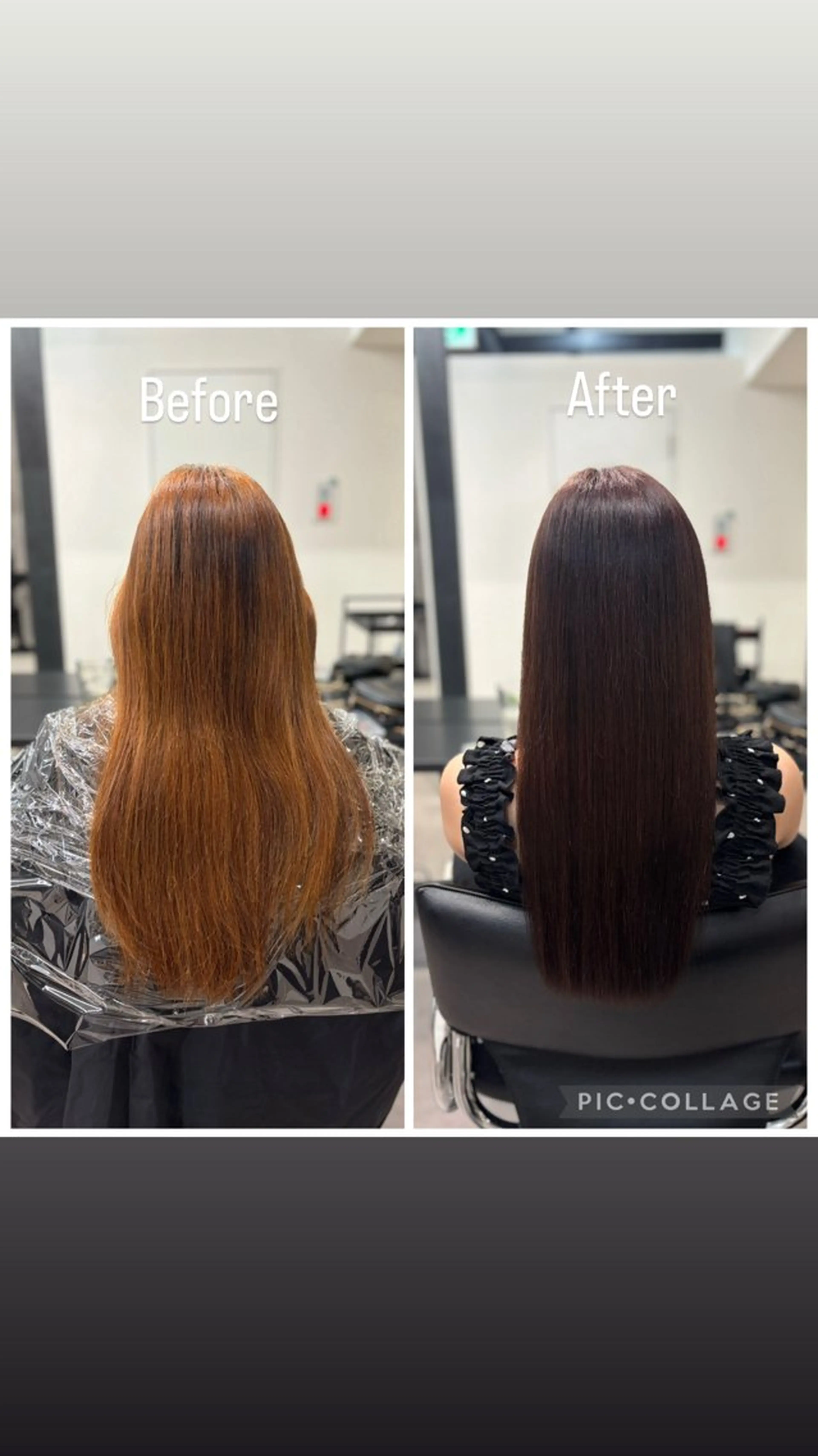 ロング ヘアカラー トリートメント ユカ🩵髪質改善 🩵完全マンツーマンのヘアスタイル