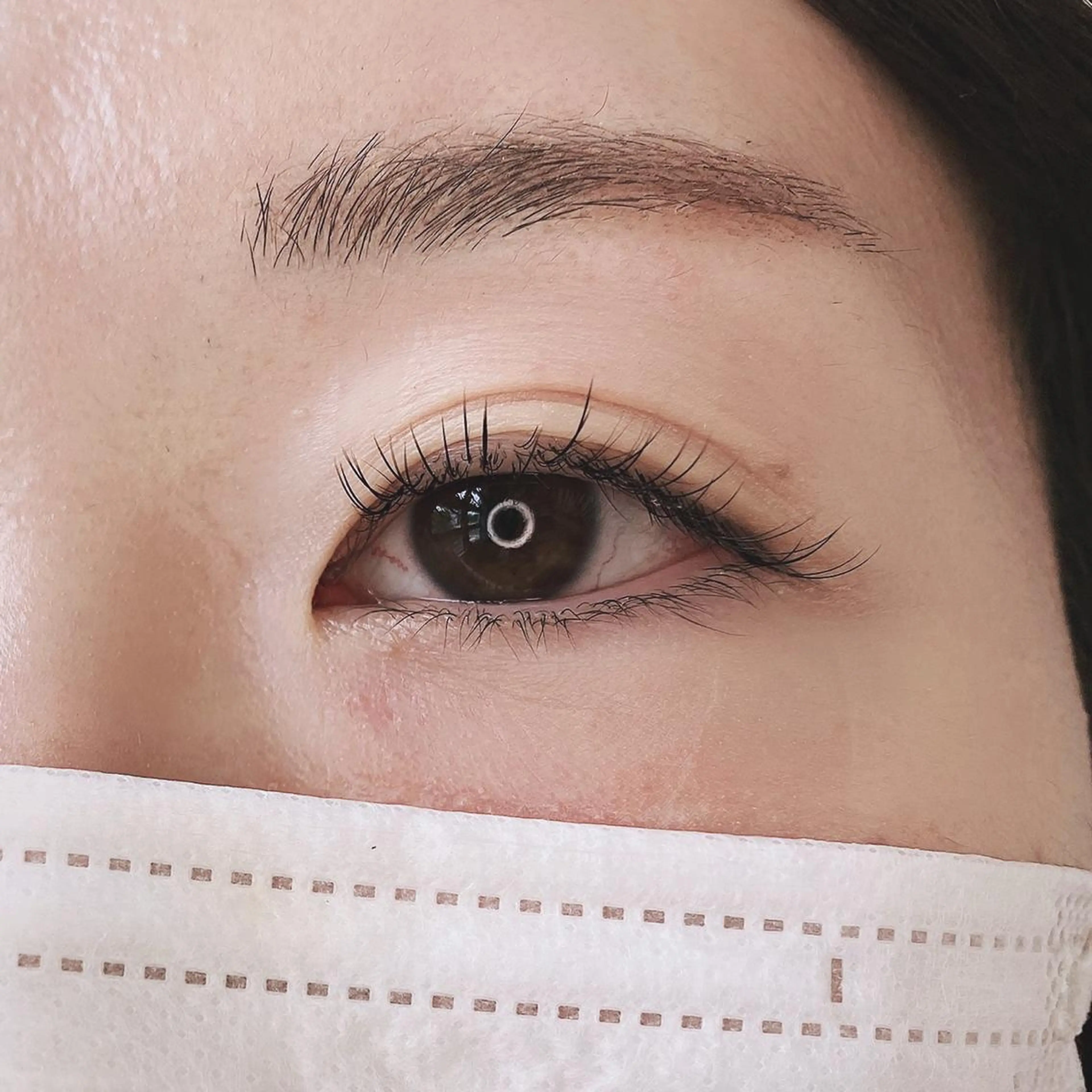 マツエク・マツパ フラットラッシュ hairdressing salon　mulum所属・Kasumi 店長のマツエク・マツパデザイン