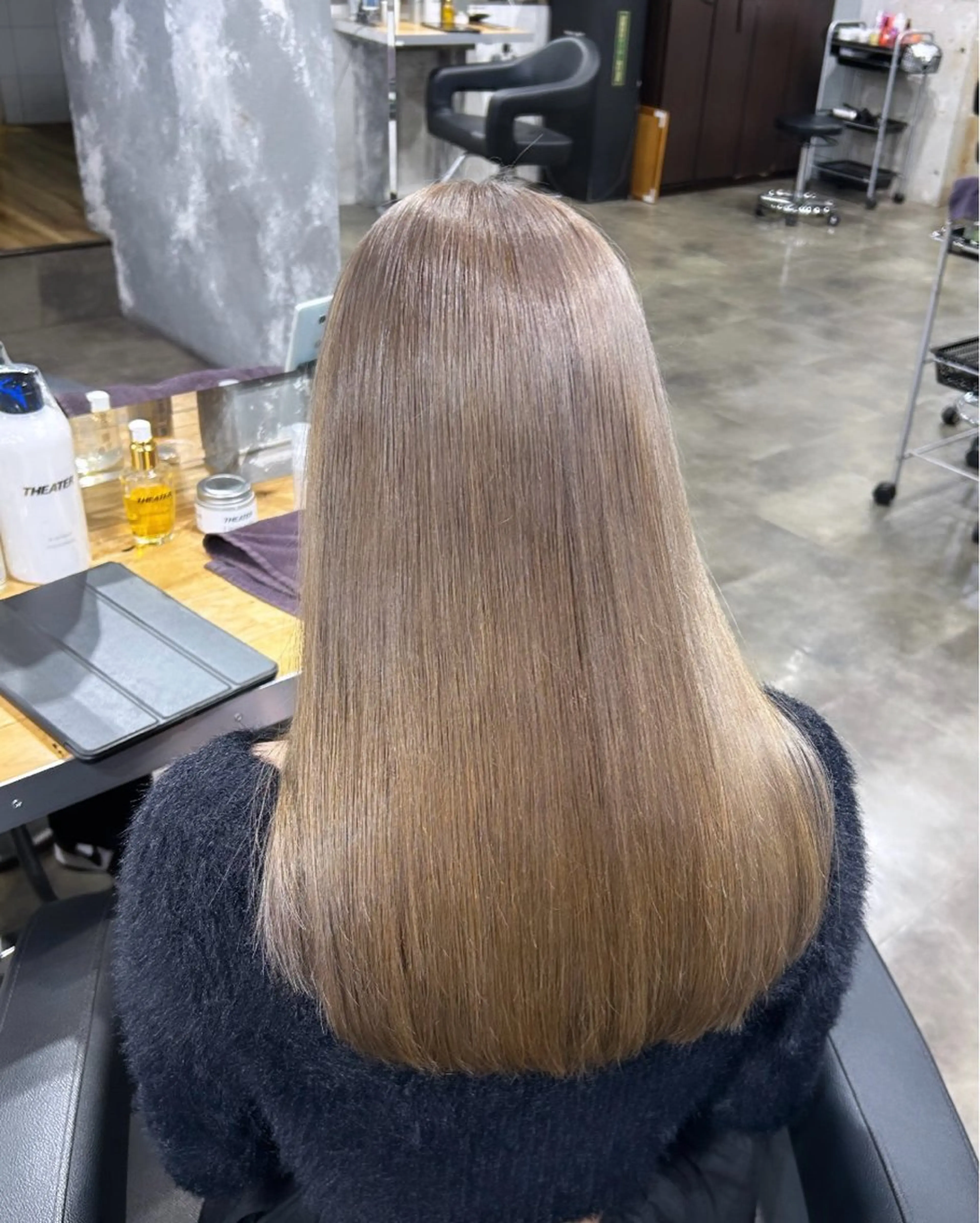 ロング IS所属・横浜美容室/透明感 カラー/レイヤーのヘアスタイル