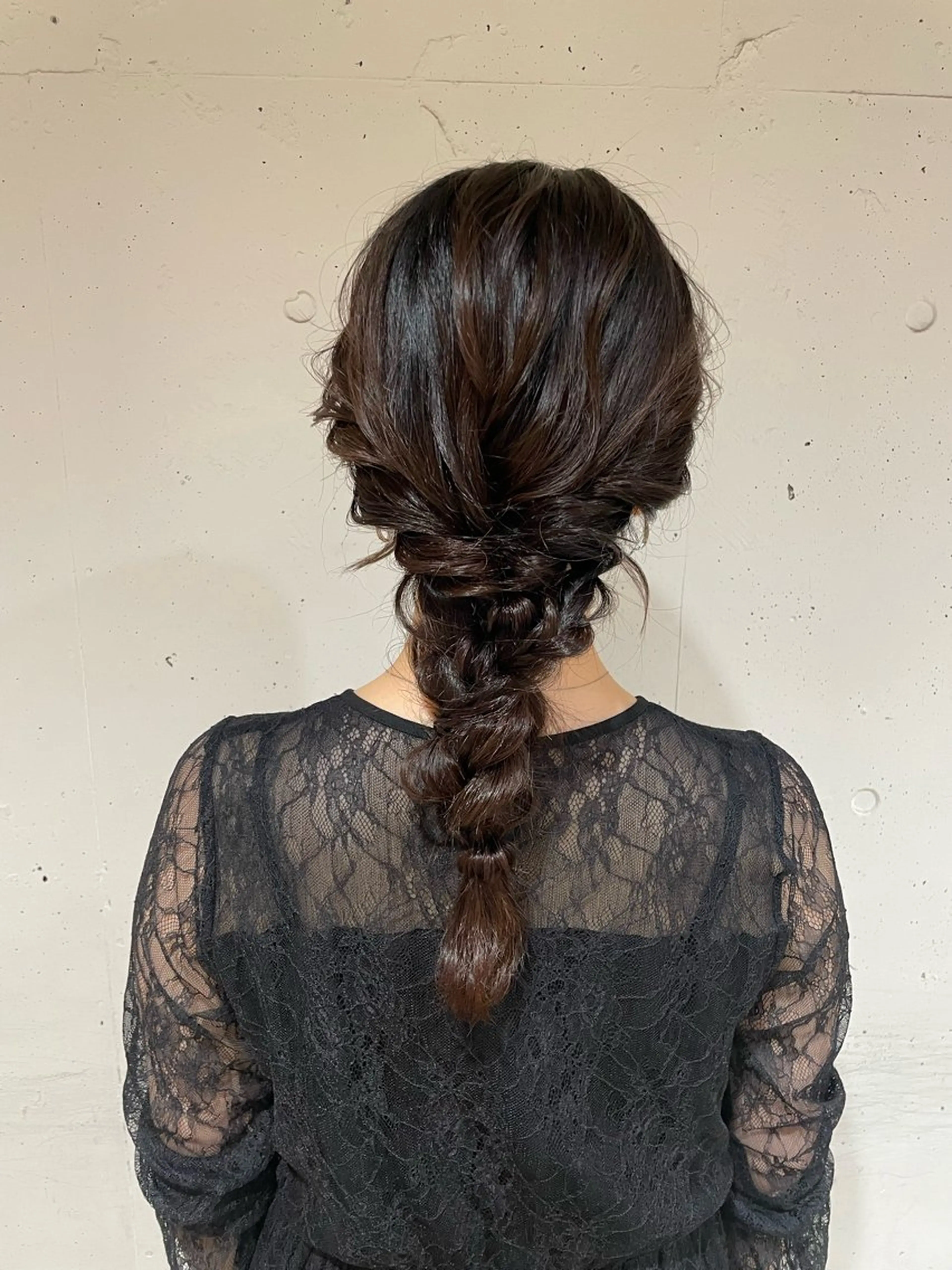 ロング ヘアアレンジ ヘアセット 髪質改善/縮毛/新宿 🫧SUZUKA🫧のヘアスタイル