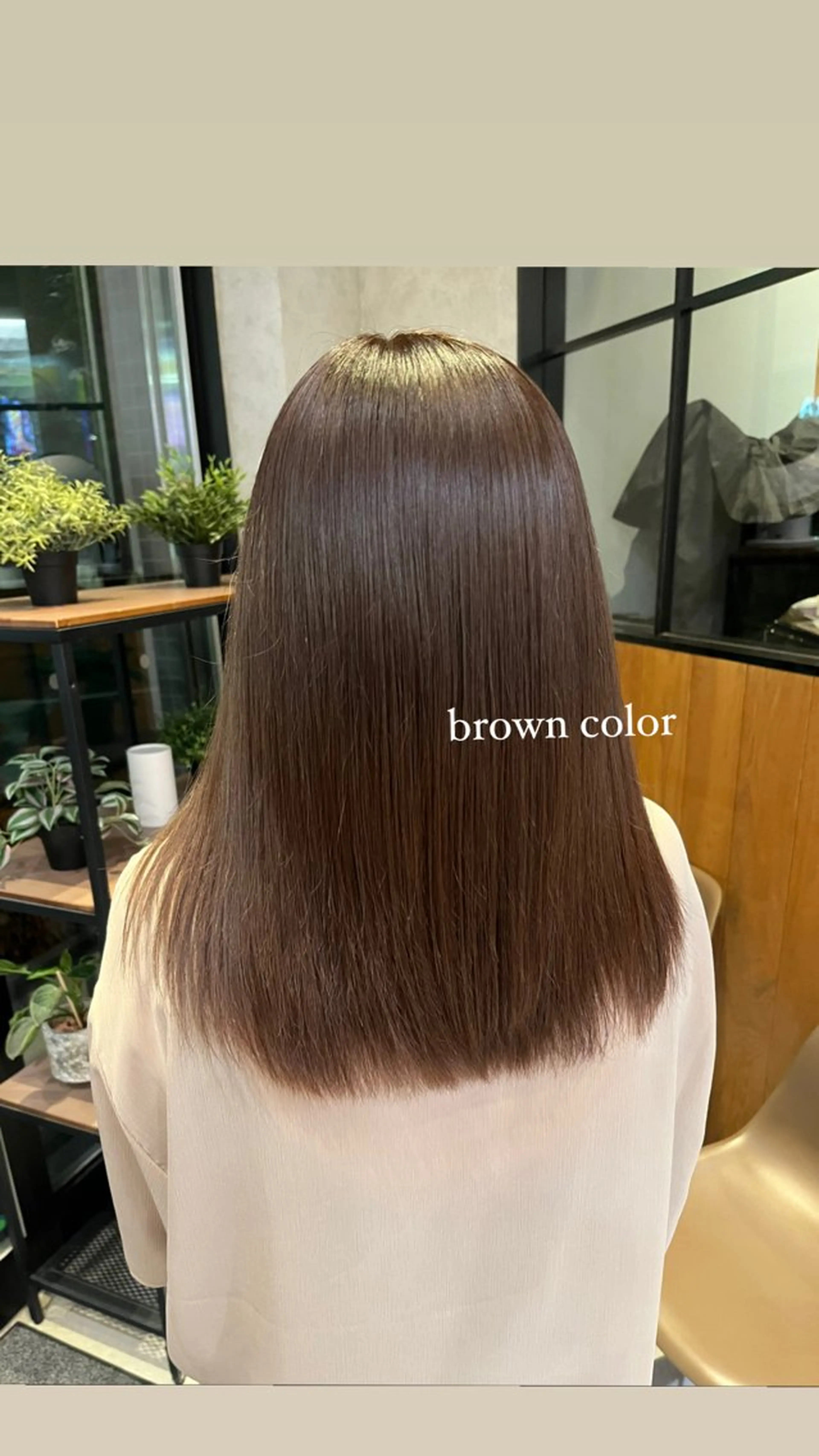 セミロング カラー ヘアアレンジ yuuri🎀/大宮 /韓国ヘア/レイヤーのヘアスタイル