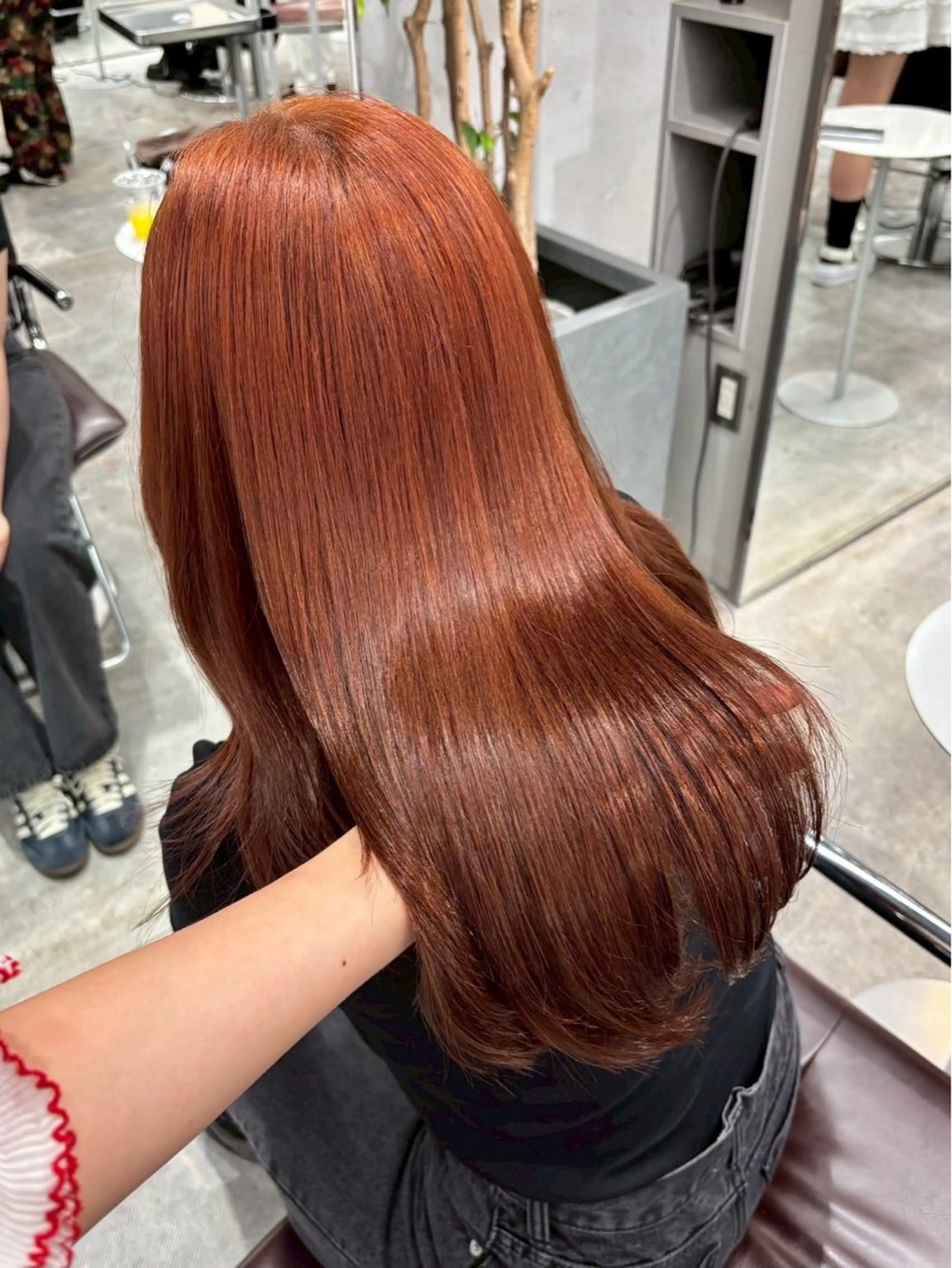 ロング カラー ELEN所属・炭酸シャンプー/ KAIのヘアスタイル