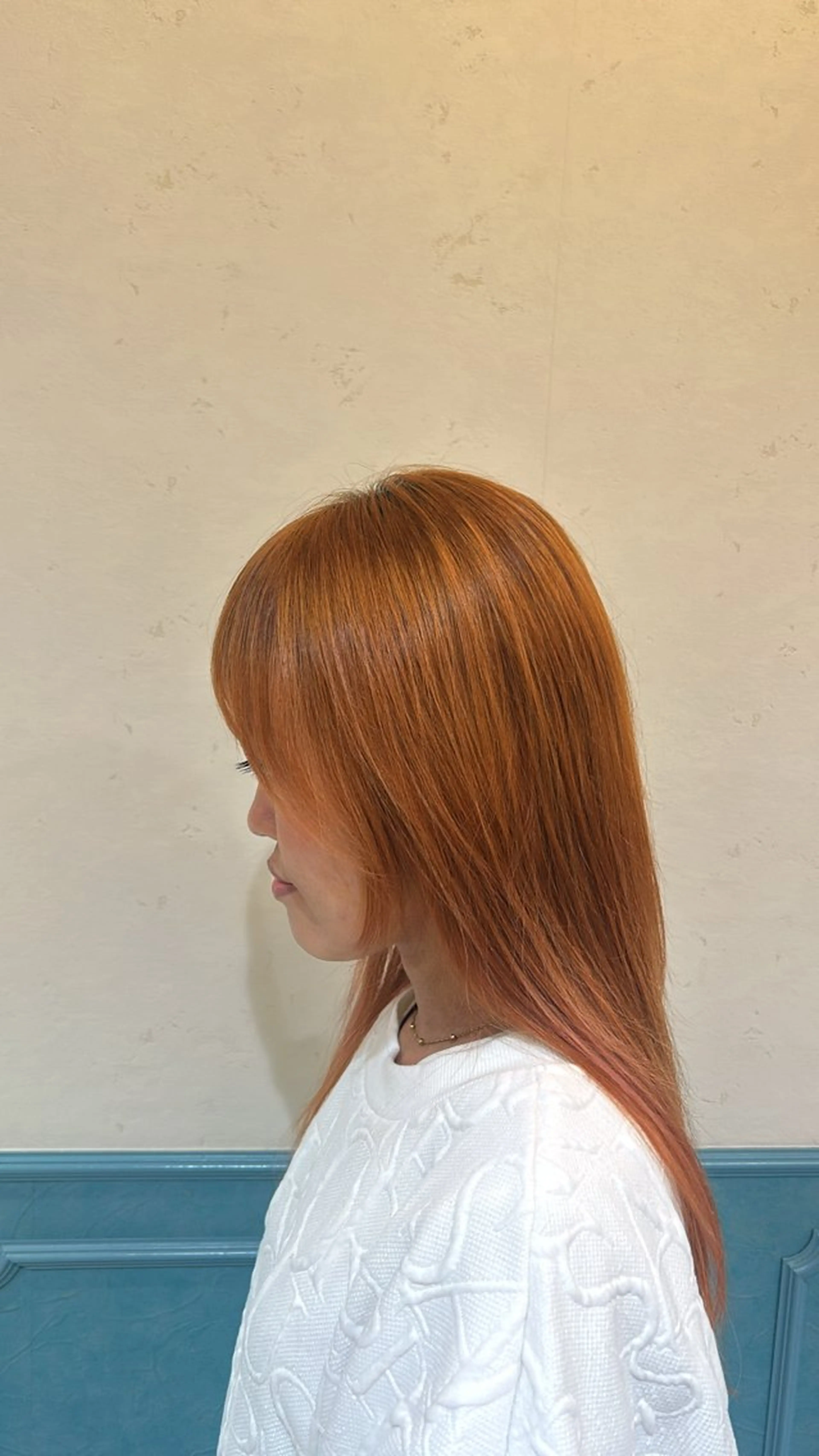 ロング 顔周りカット 河野 穂香のヘアスタイル