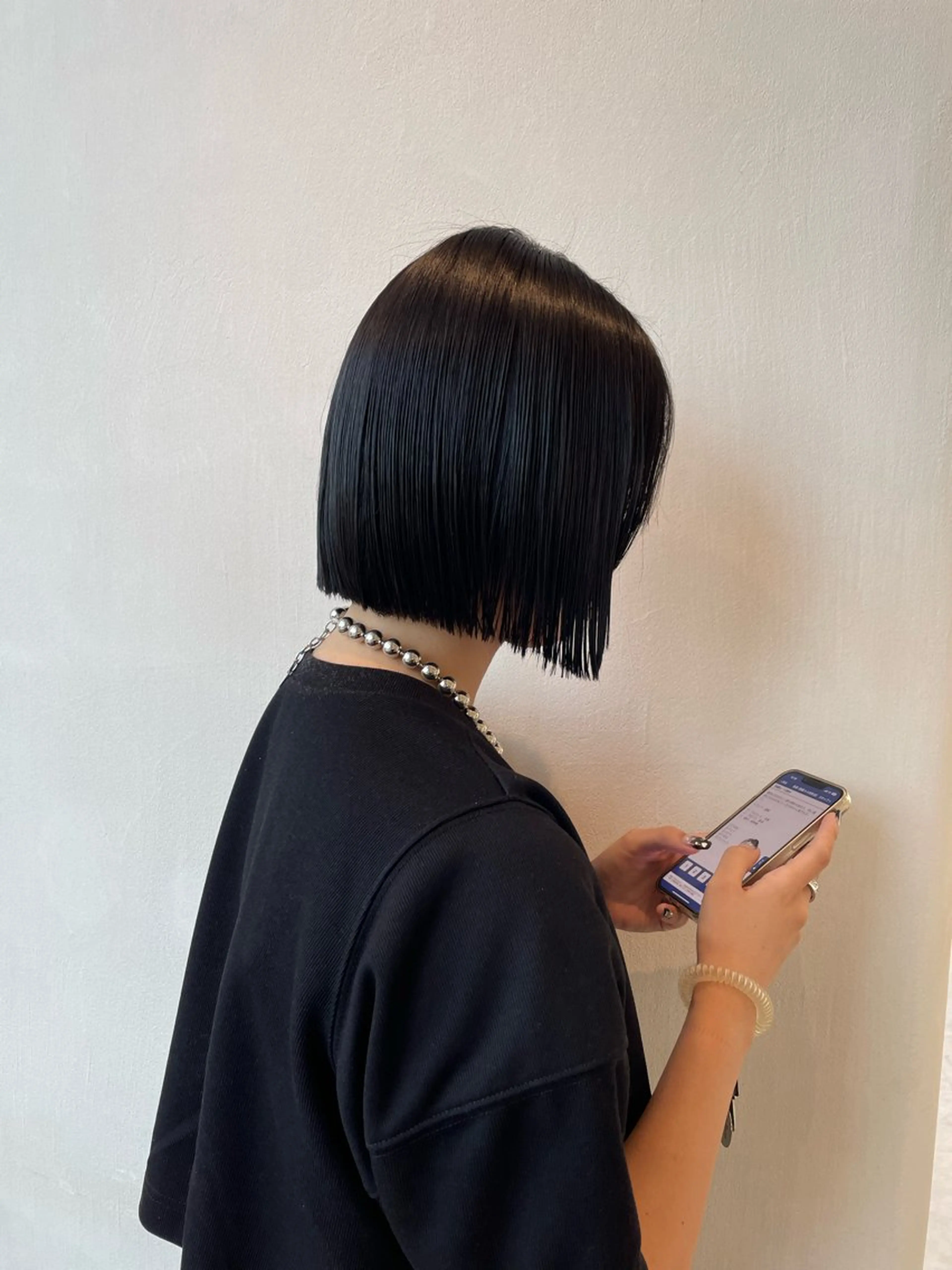 ショート カラー メンズ ボブ 髪質改善 渋谷/レイヤーボブ・ 透明感カラーしょうごのヘアスタイル