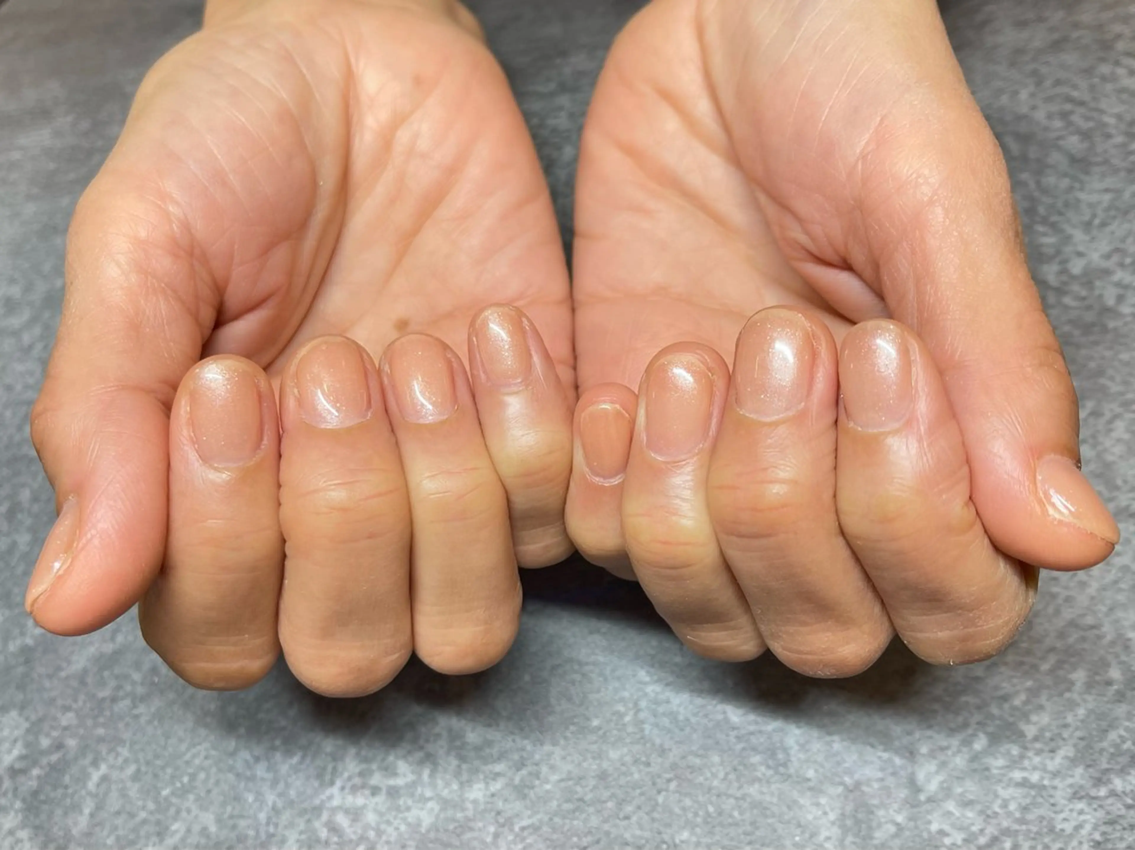 ネイル ラメ(グリッター) ワンカラーネイル esilarante chie♡のエステ・リラクイメージ